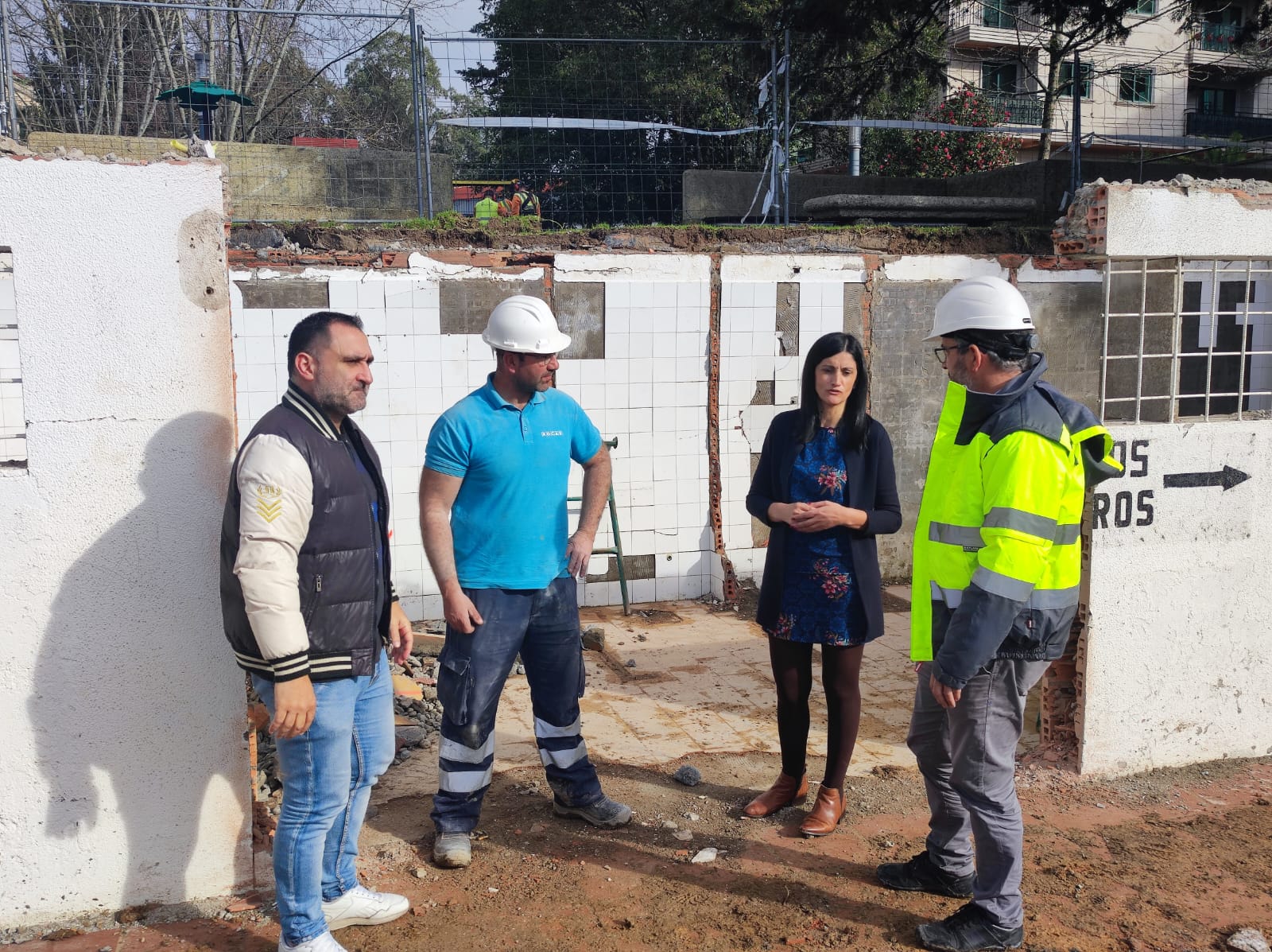 Salceda pon en marcha as obras da II Fase da reforma da piscina municipal