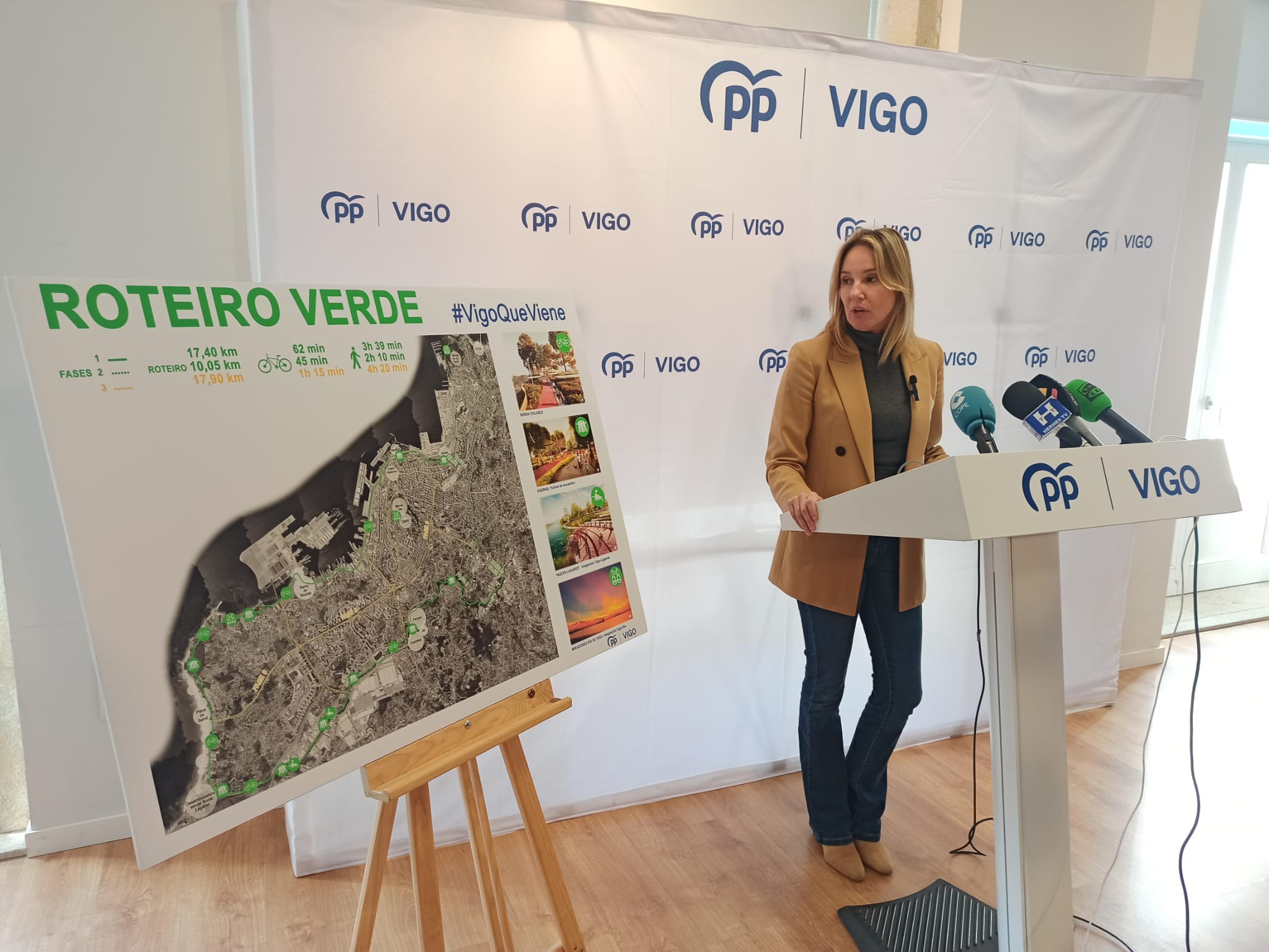 Un 'roteiro' de 45 kilómetros que conecte todo Vigo