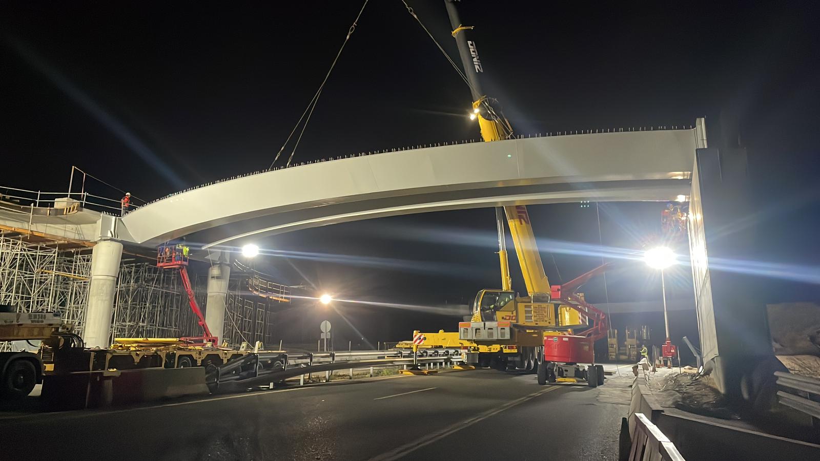 Novos cortes de tráfico polas obras de conexión da autovía Tui-A Guarda coa A-55