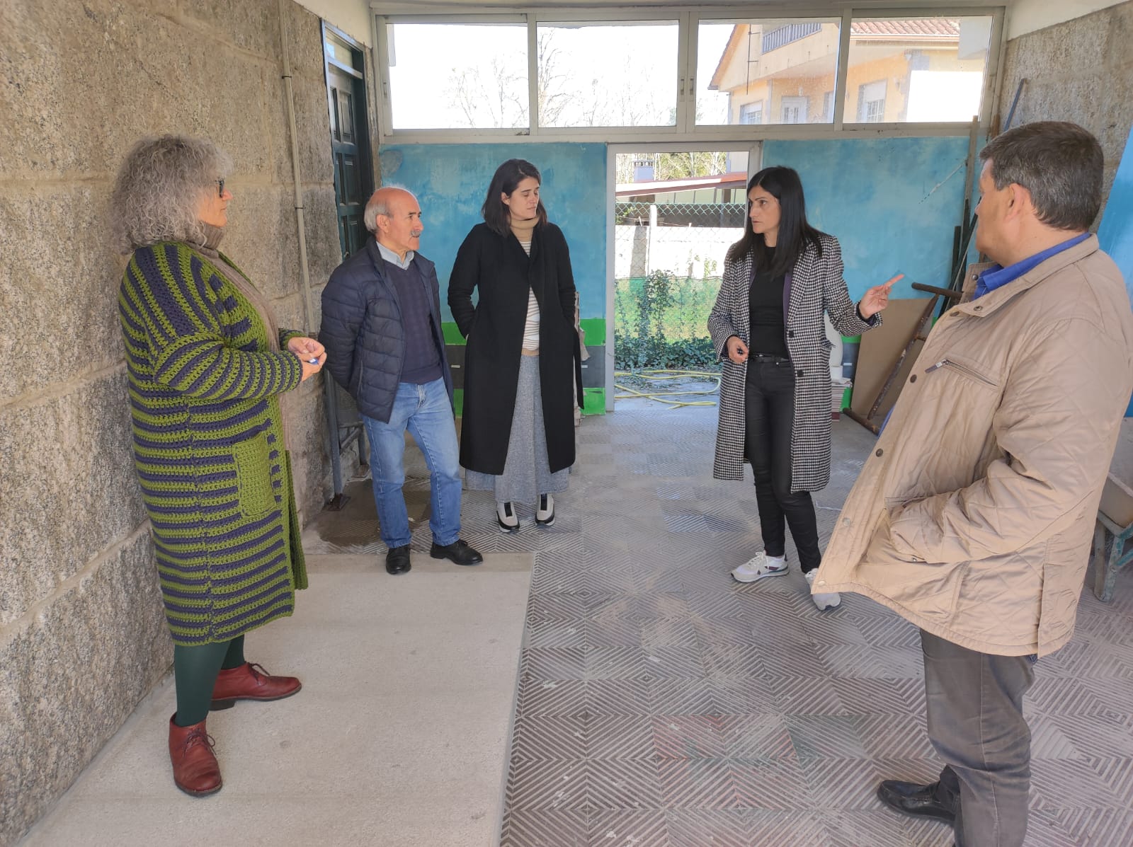 Salceda acondiciona a escola da Revolta para usos comunitarios