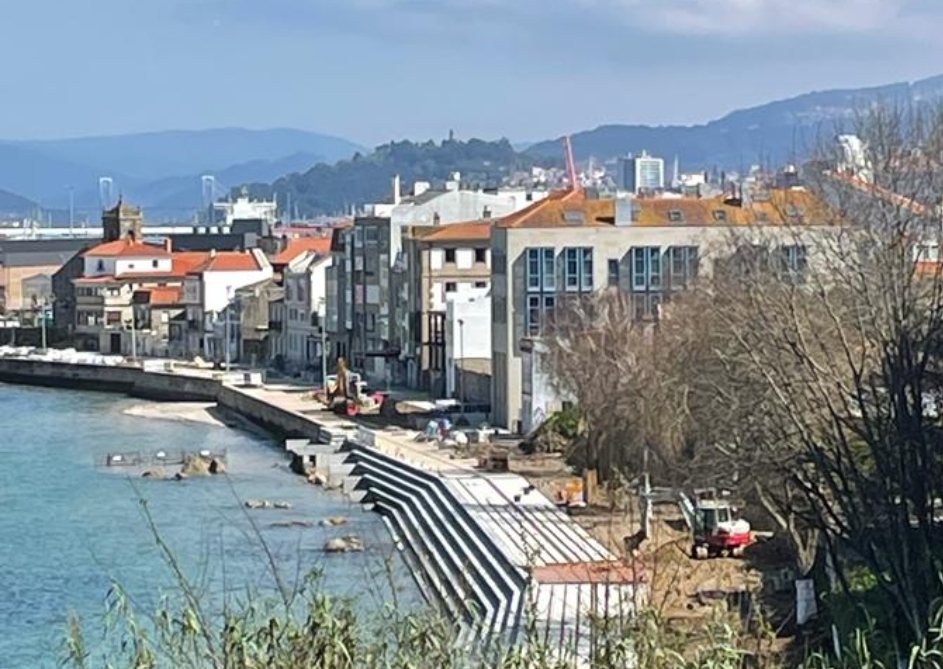 El Paseo de Bouzas está casi terminado