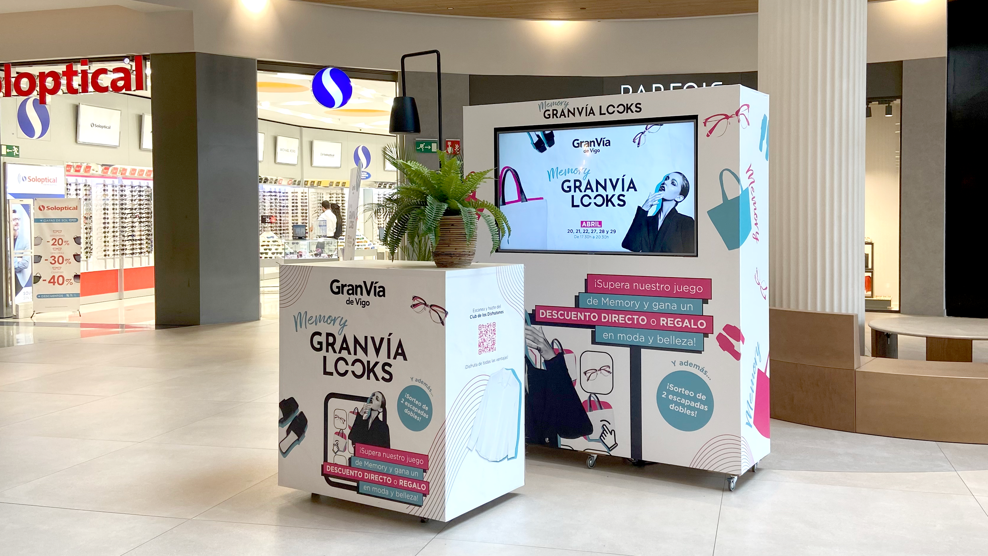 Centro Comercial Gran Vía de Vigo inicia un juego Memory con 2.500 euros en premios