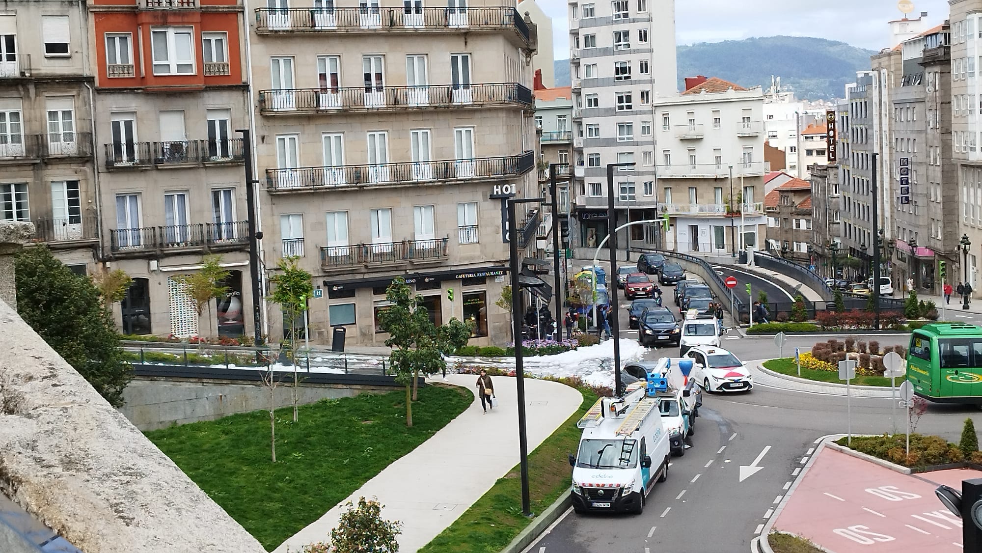 Los cortes de luz de este jueves en Vigo afectaron a 3.000 familias y negocios