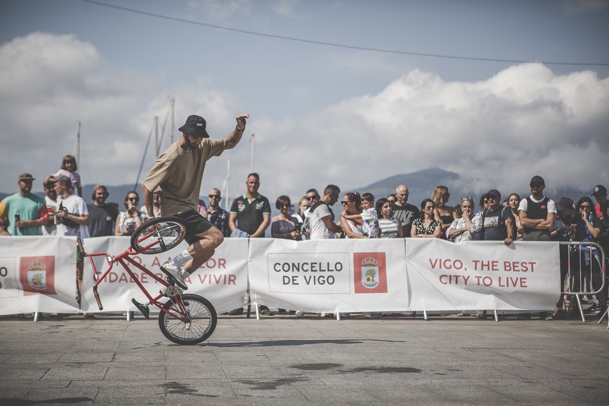 O Marisquiño 2023 'traslada' el Break Dance y el Flatland a Samil