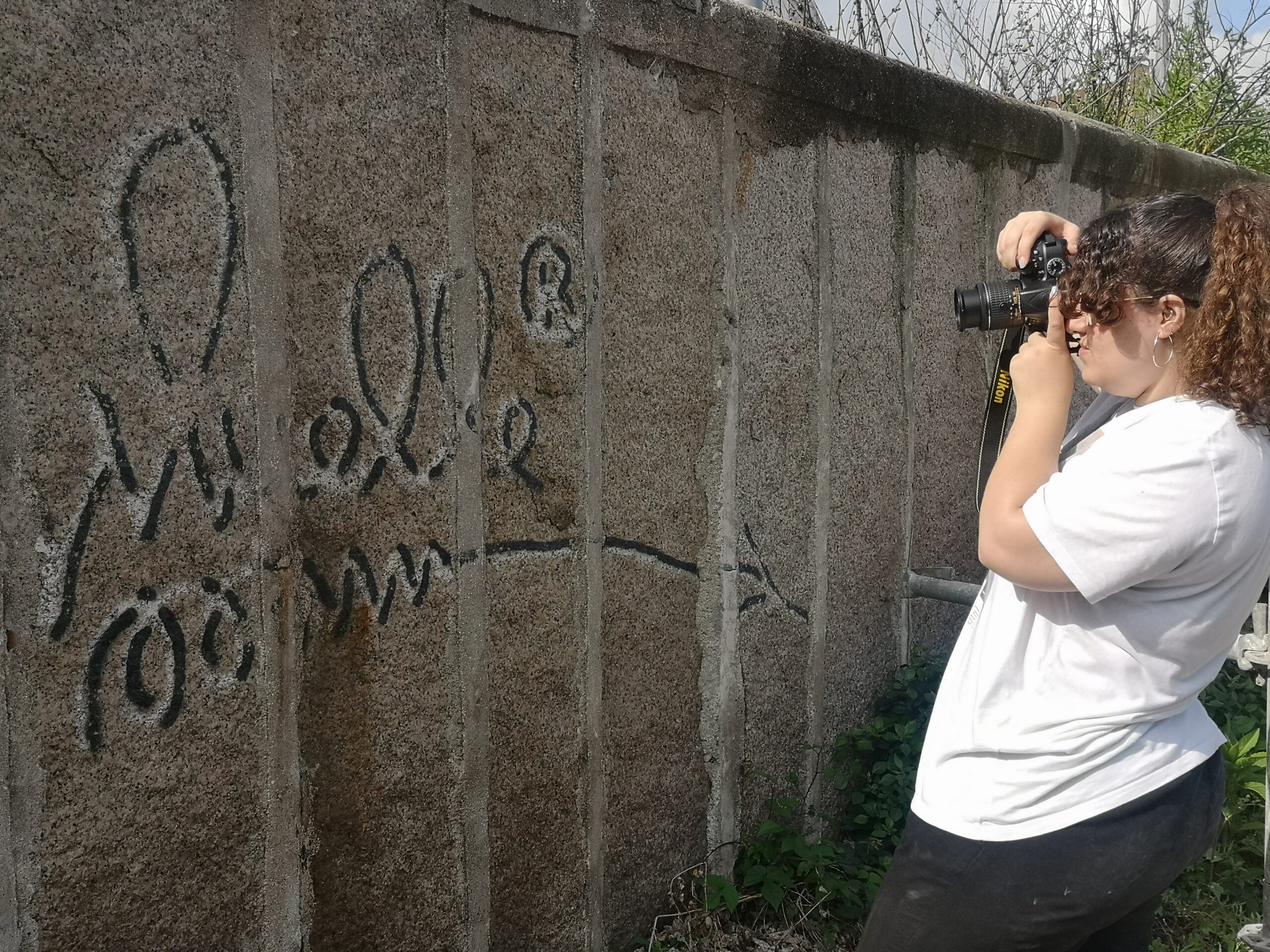 Estudo e intervención do grafiti de 'Muelle' en Vigo
