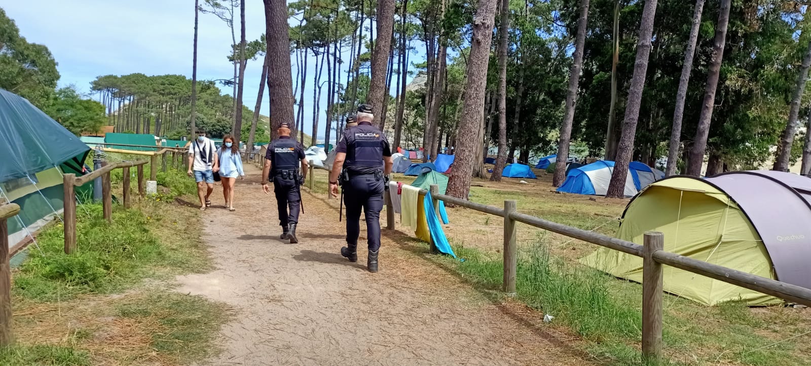 La Policía Nacional despliega en Vigo la 'Operación Verano'
