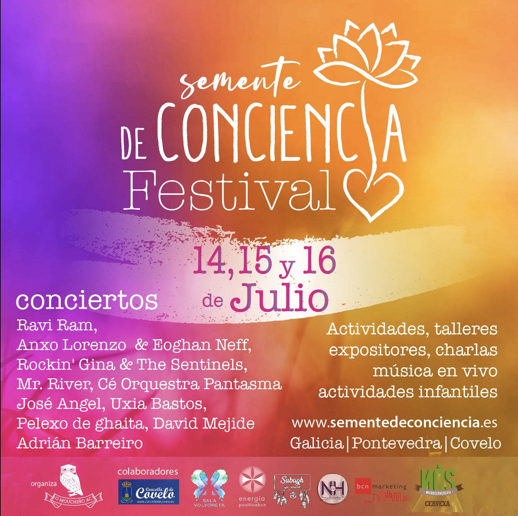 El fin de semana, Covelo acoge el Festival Semente de Conciencia