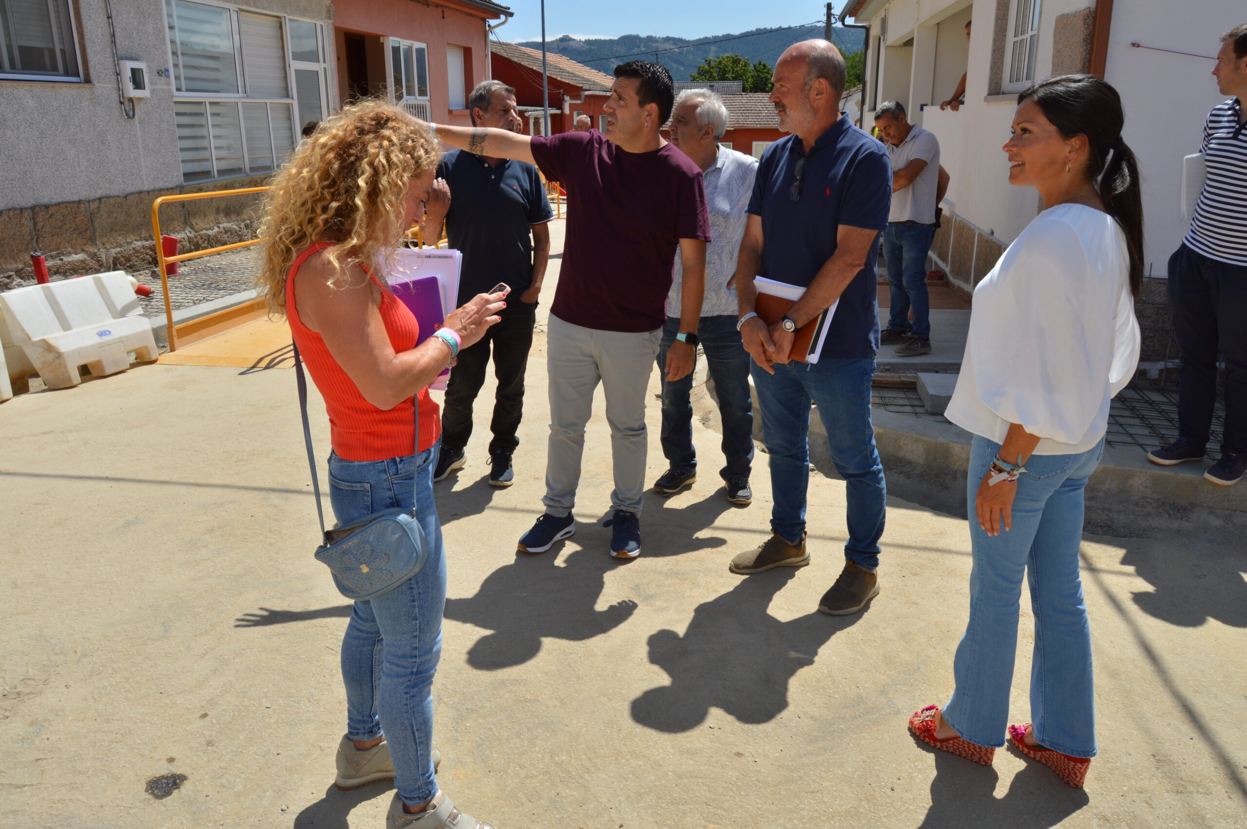 Seguen as obras de humanización de San Rafael en Pereiras, en Mos