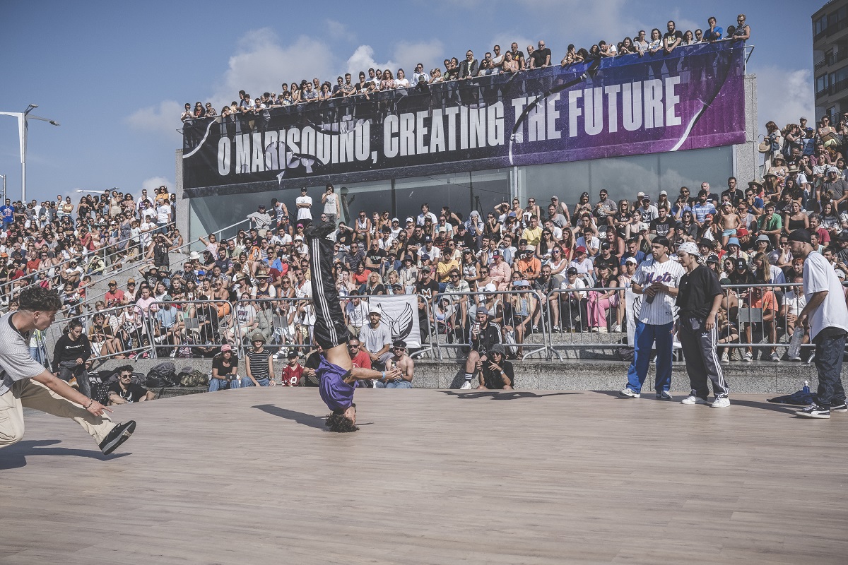 La cultura urbana, protagonista en O Marisquiño con Freestyle, Break-Dance y Graffiti repartidos por la ciudad