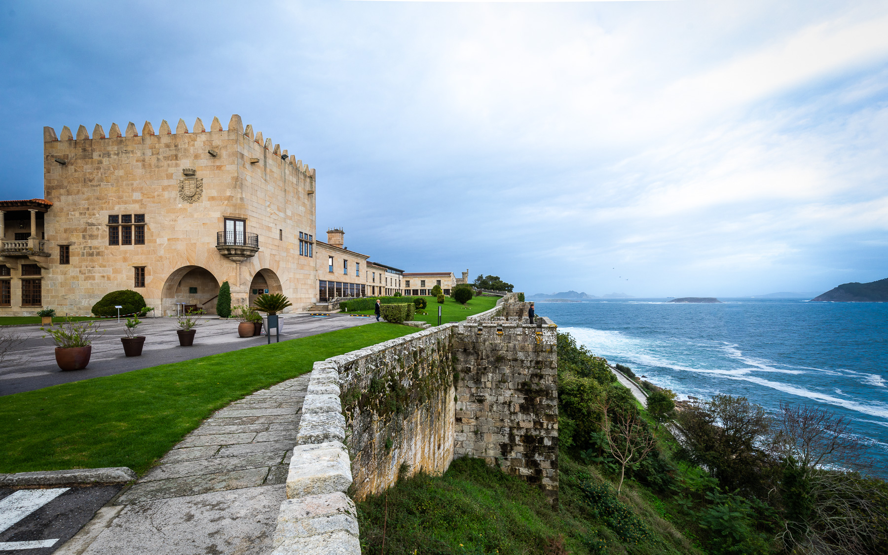 El Parador de Baiona, elegido como el más bonito de España