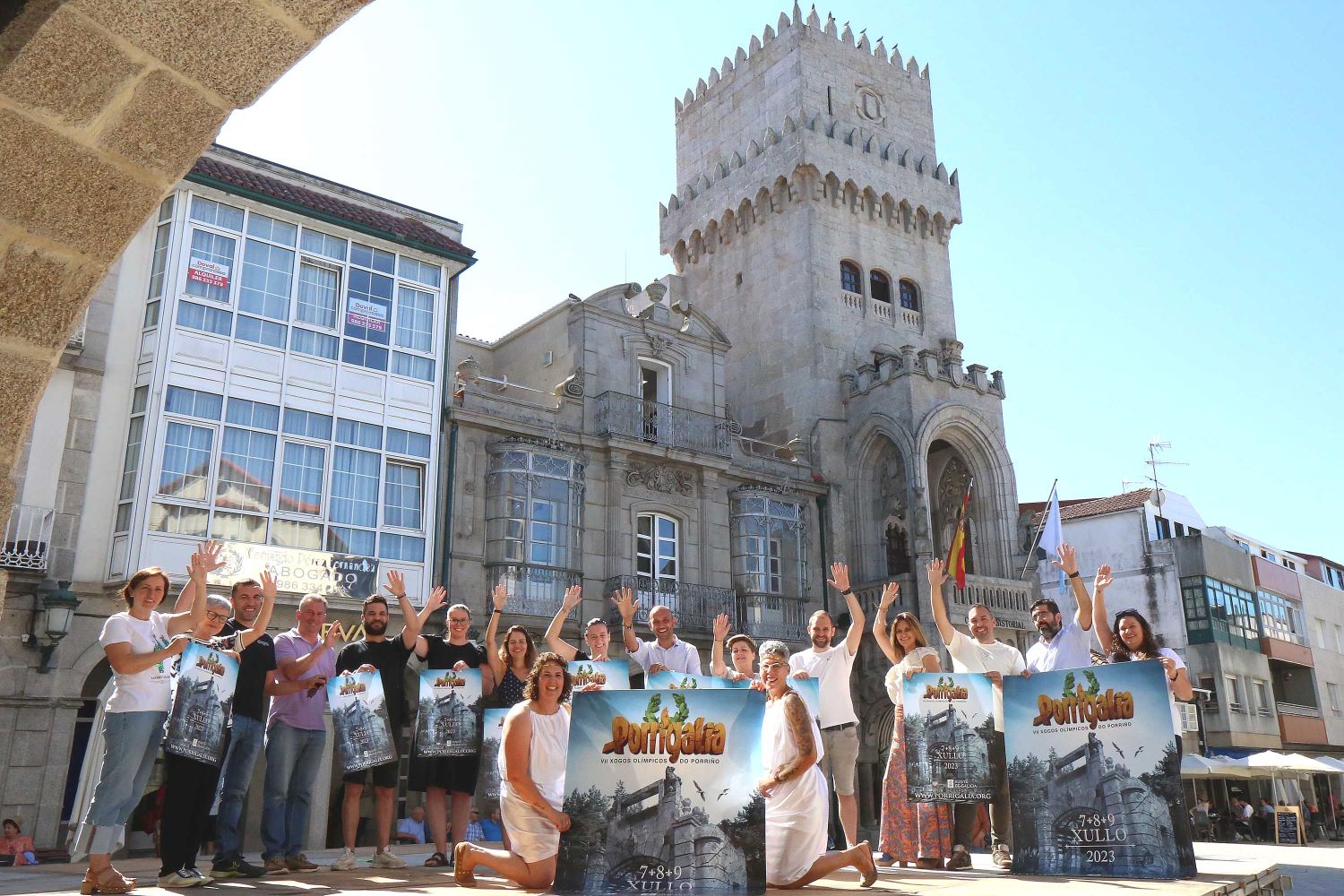 Castrexos, galos, exipcios e romanos volven a tomar O Porriño