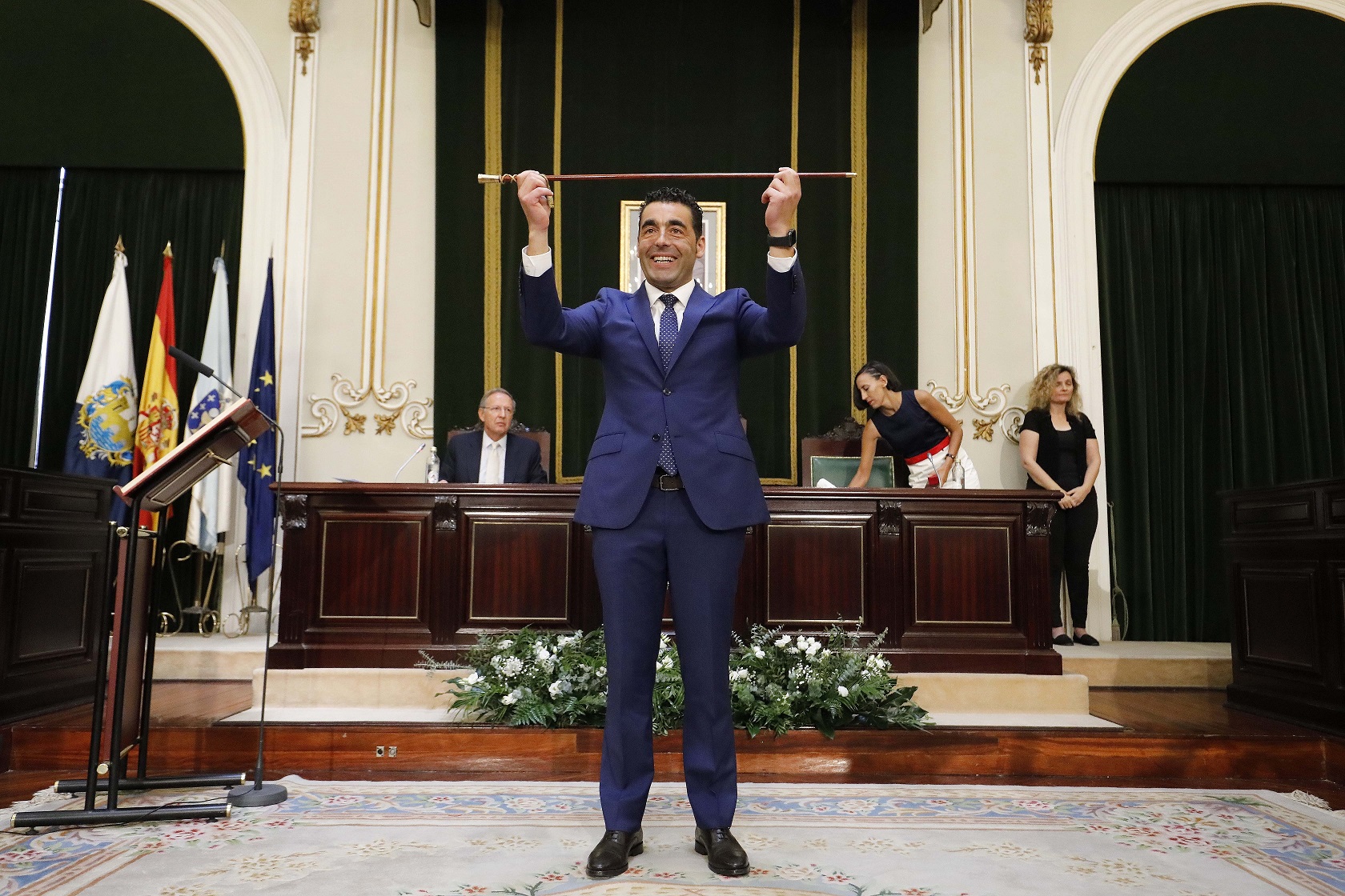 Luis López, novo presidente da Deputación