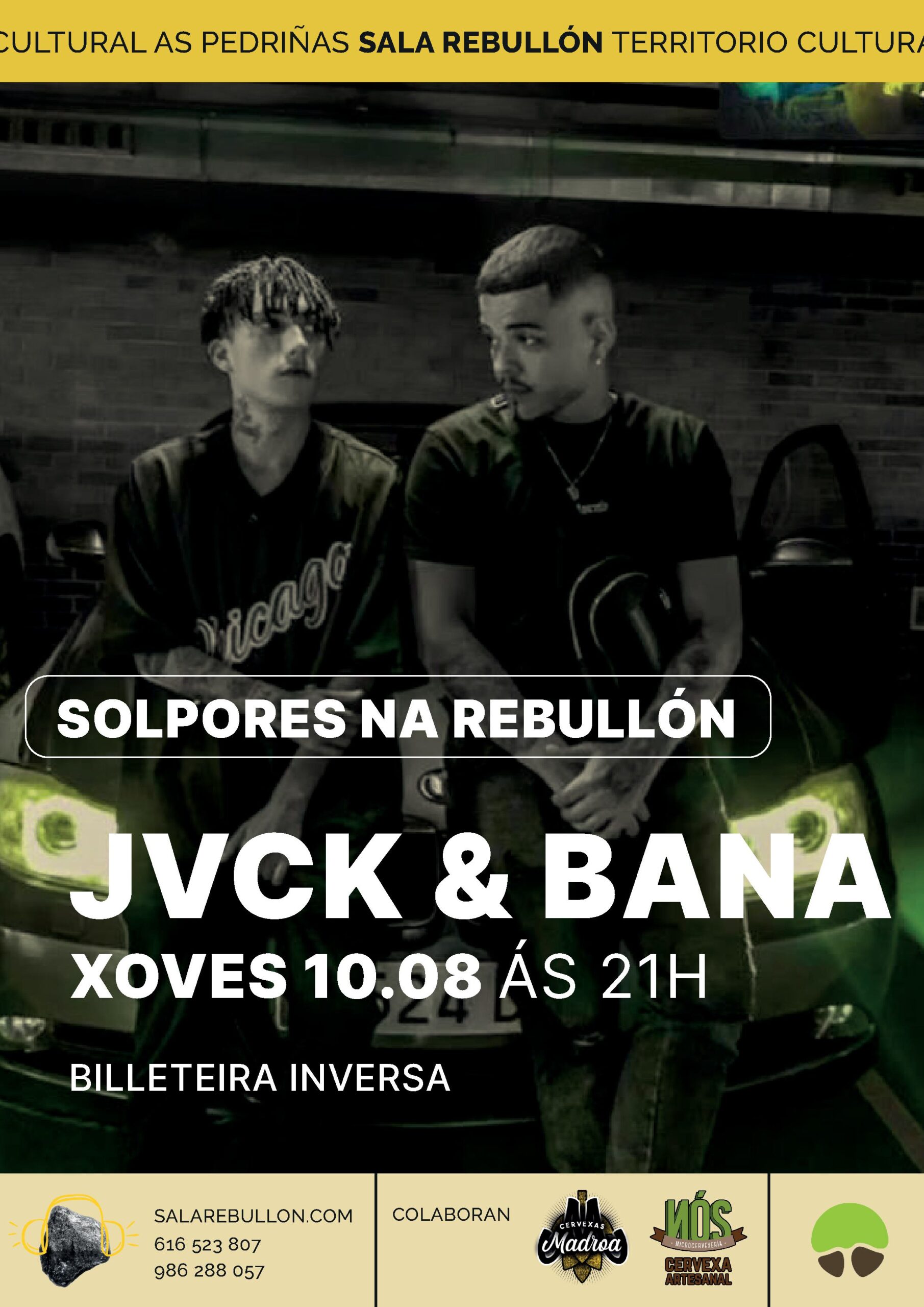 JVCK & BANA, este xoves nos 'Solpores' da Sala Rebullón