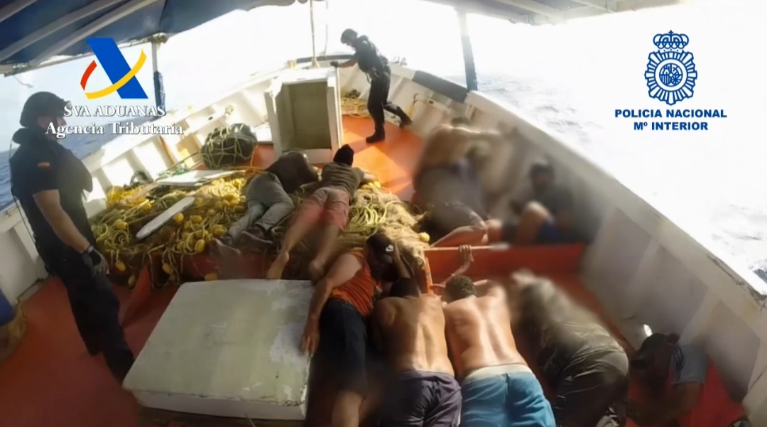 Desarticulada una organización de narcos gallegos que traía cocaína en pesqueros