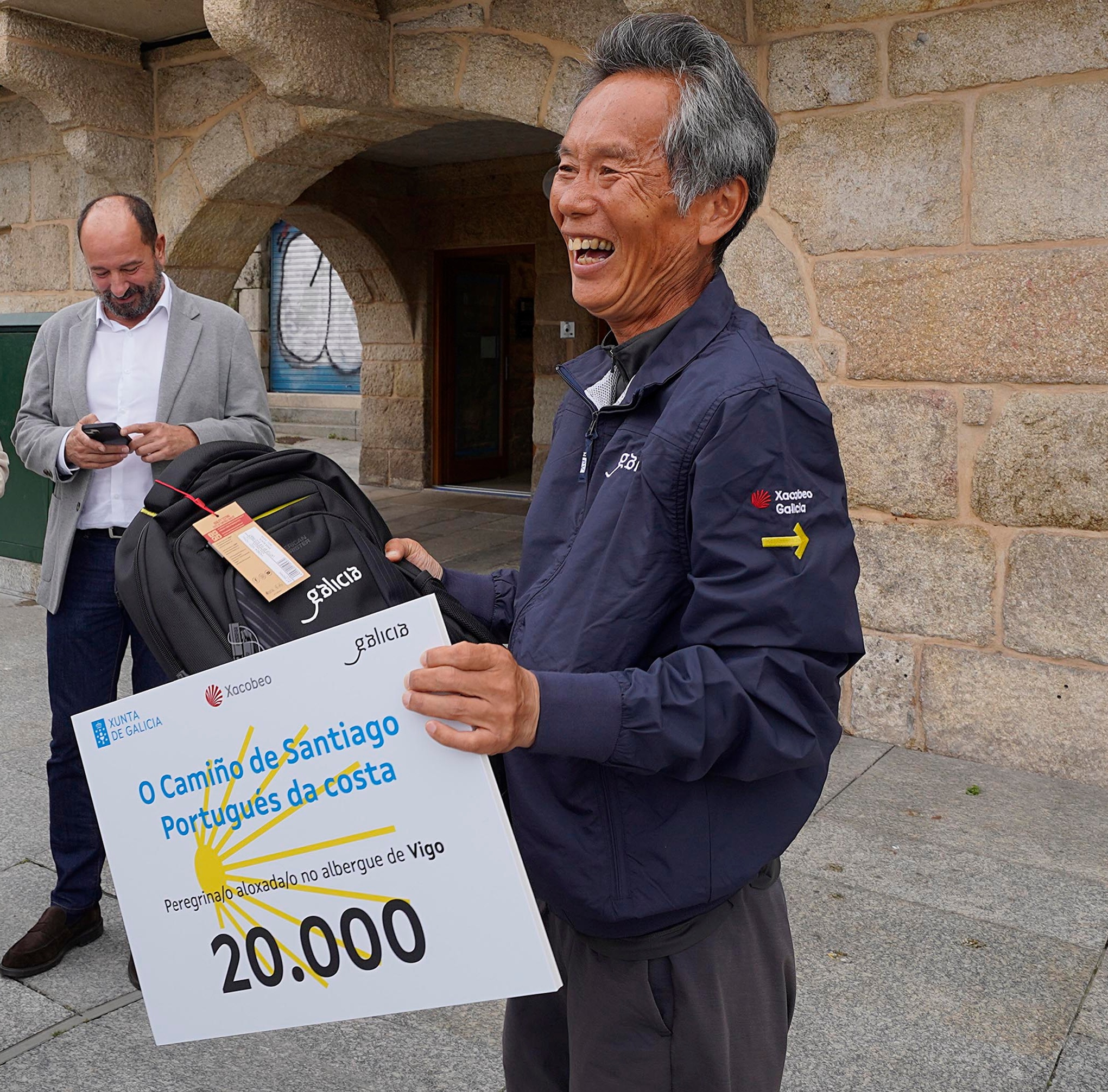 O albergue do Berbés recibe ao seu peregrino 20.000