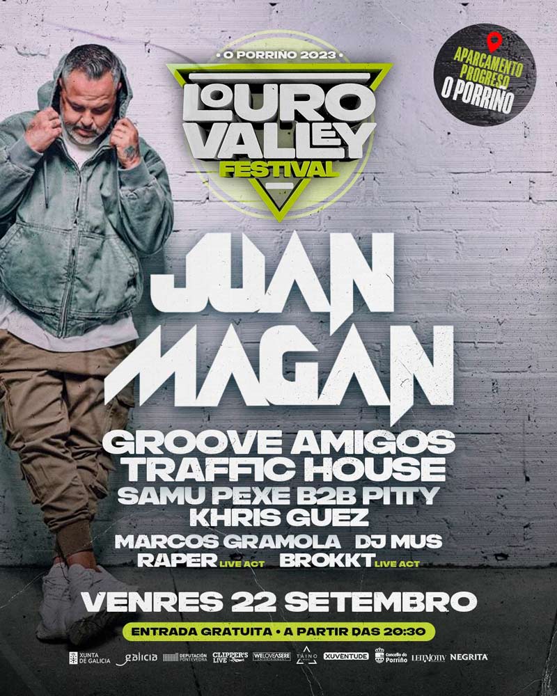 Chega 'Louro Valley Festival' ao Porriño, con Juan Magán como cabeza de cartel