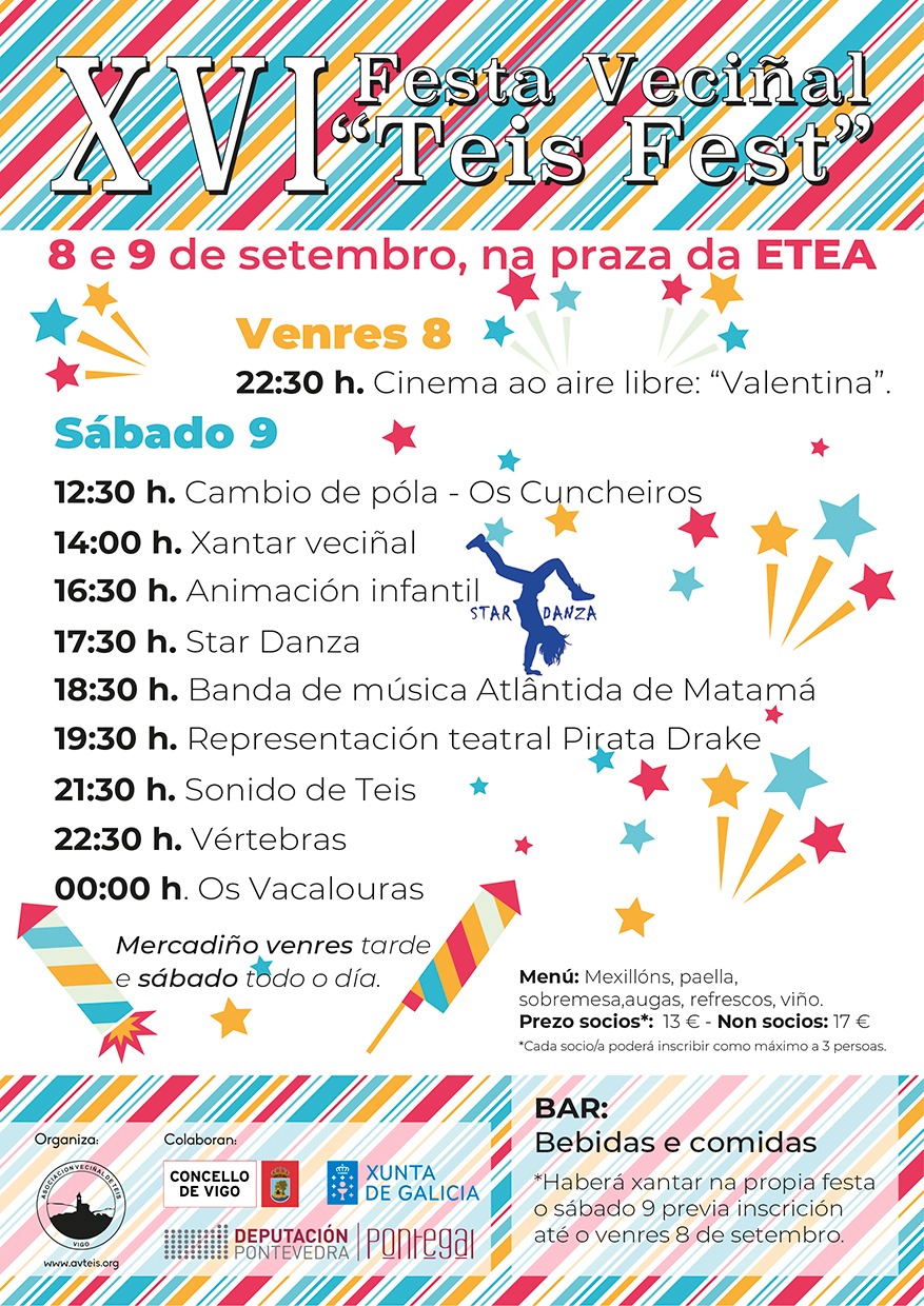 O 'Teis Fest', o venres e sábado na Praza da ETEA