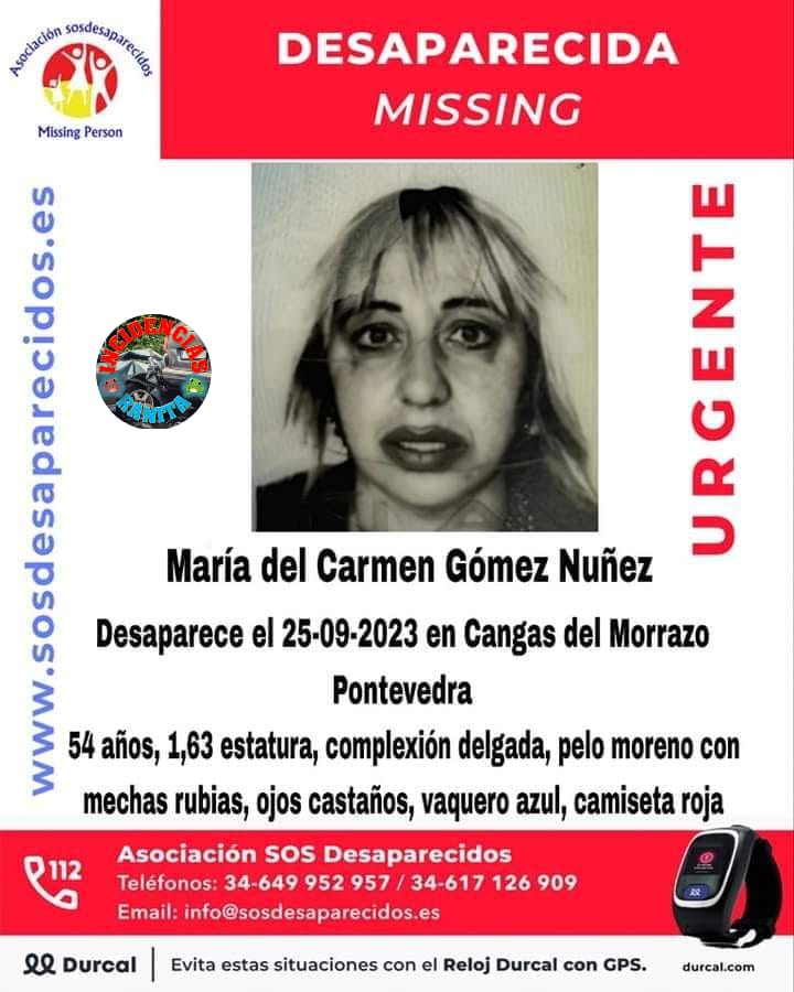 Buscan a una mujer desaparecida en Cangas