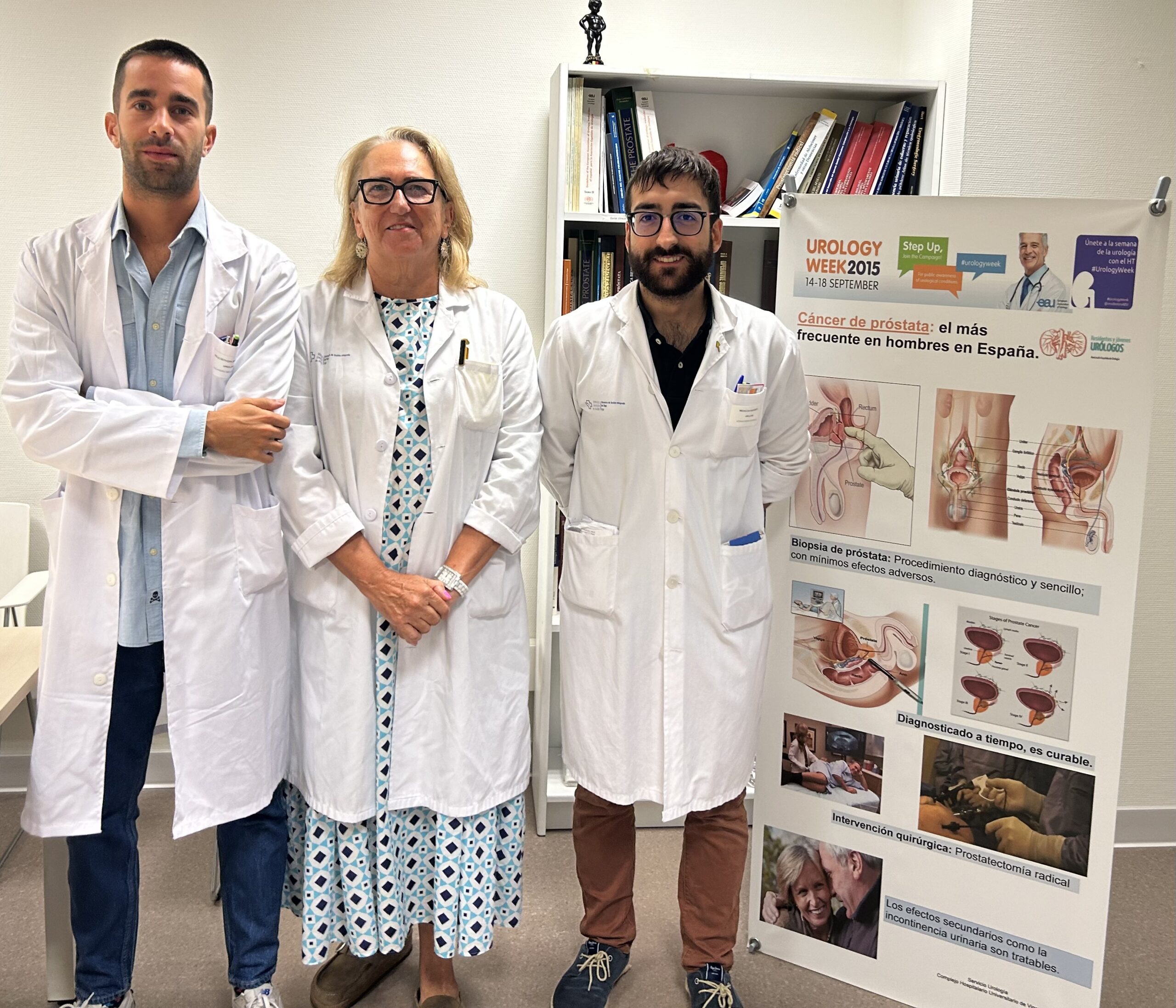 Recoñecemento científico á investigación de médicos vigueses sobre o cancro de próstata