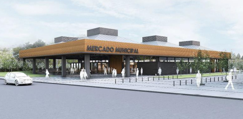 Así será a nova Praza de Abastos de Tui