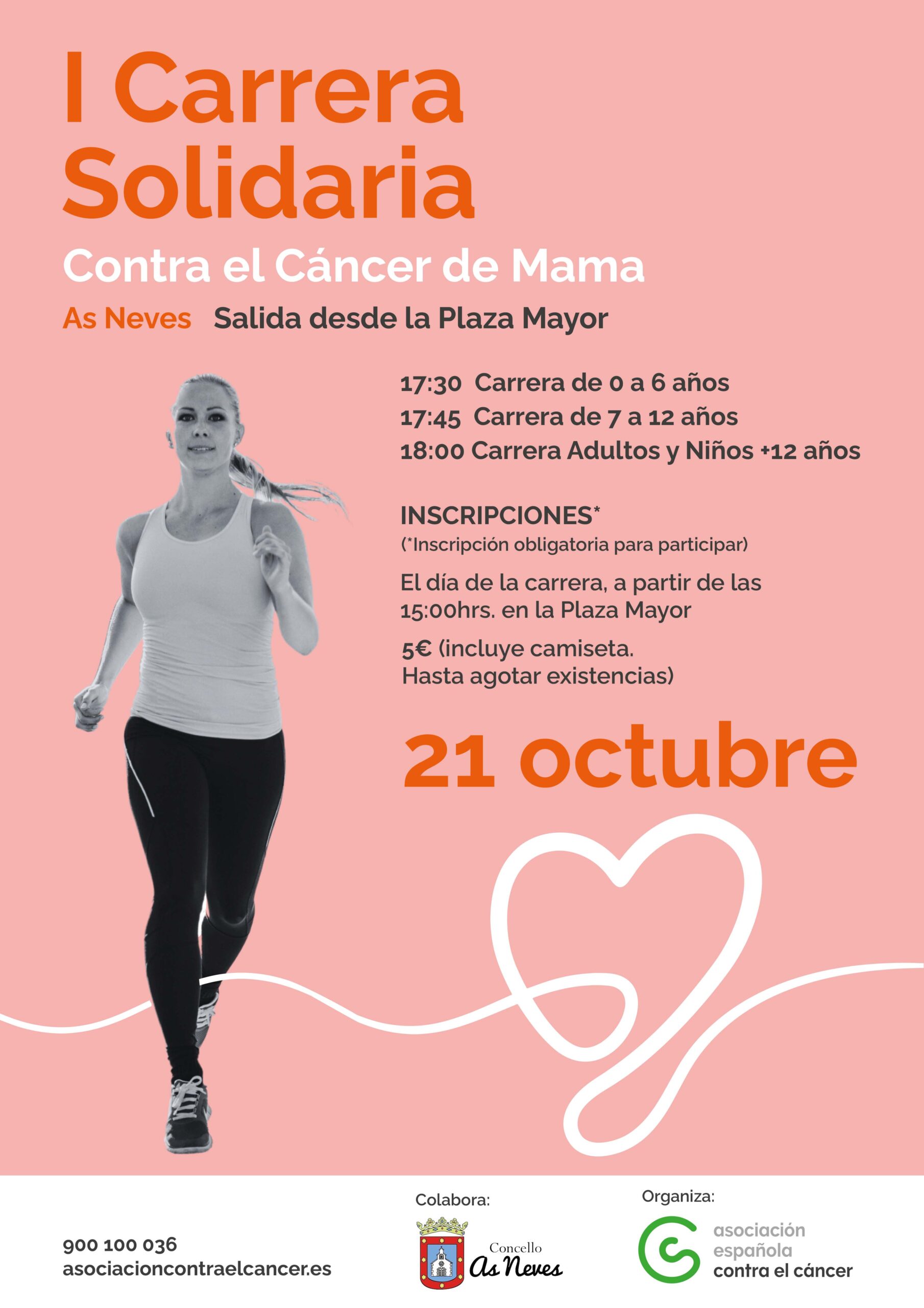 I Carrera Solidaria Contra el Cáncer de Mama