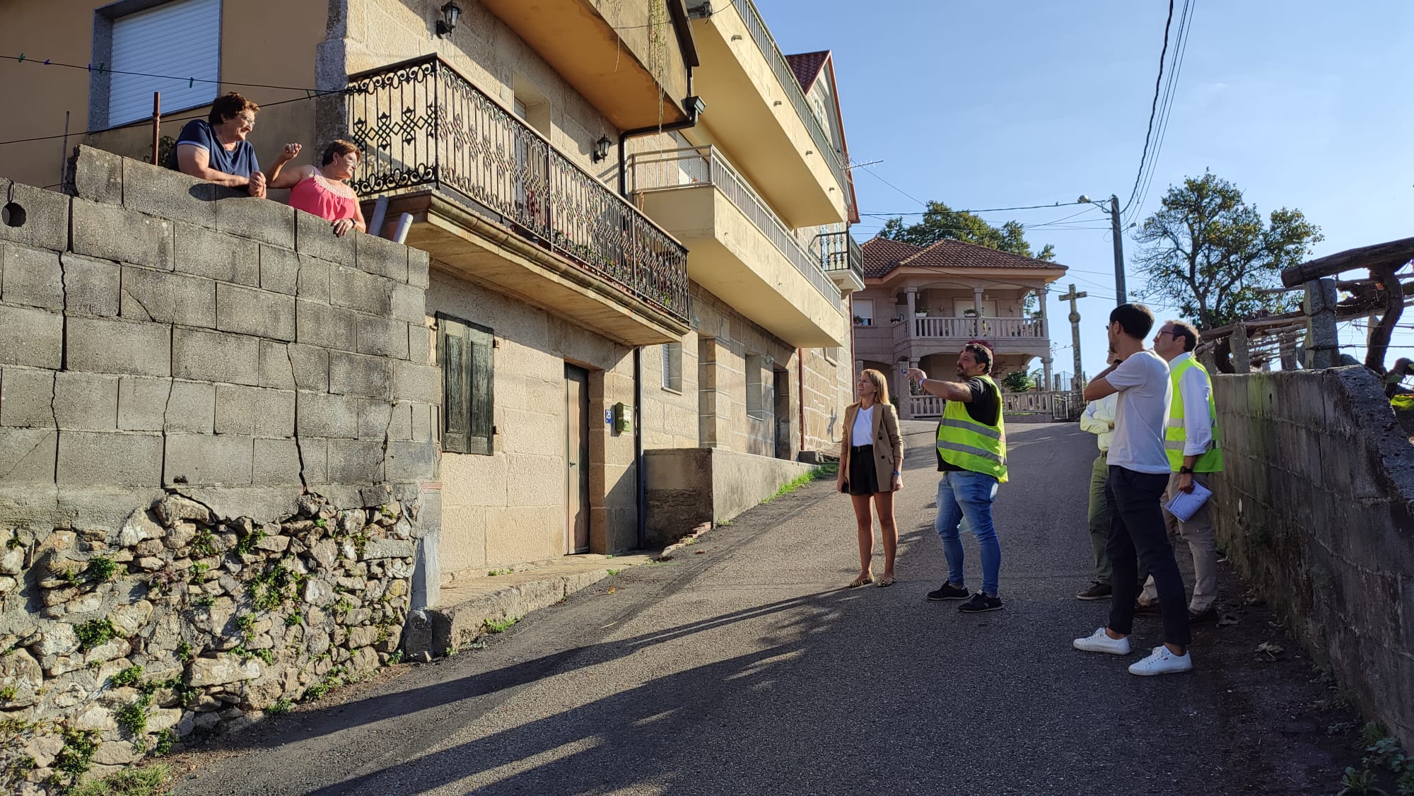 O Concello de Salceda leva a rede de saneamento a 15 vivendas da Picoña