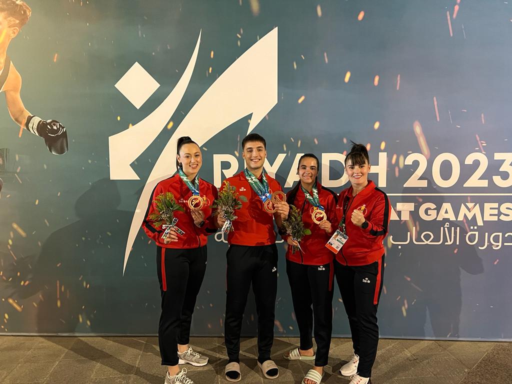 Galicia no podio dos World Combat Games