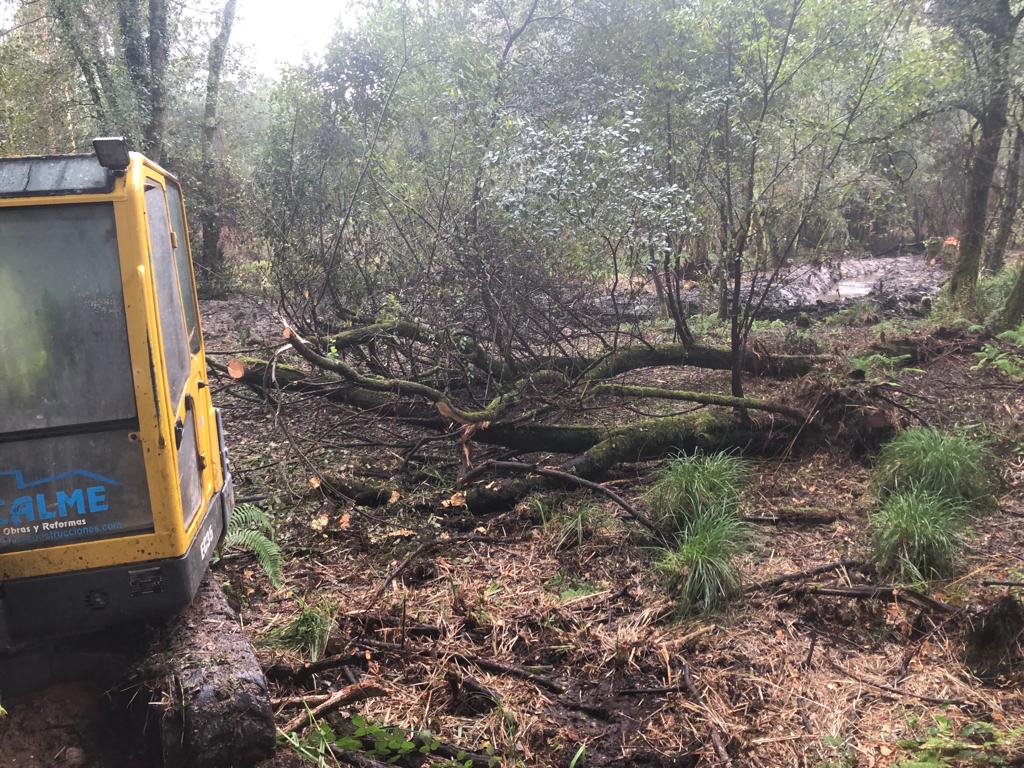 O BNG esixe a paralización das obras denunciadas no nacemento do río Lagares