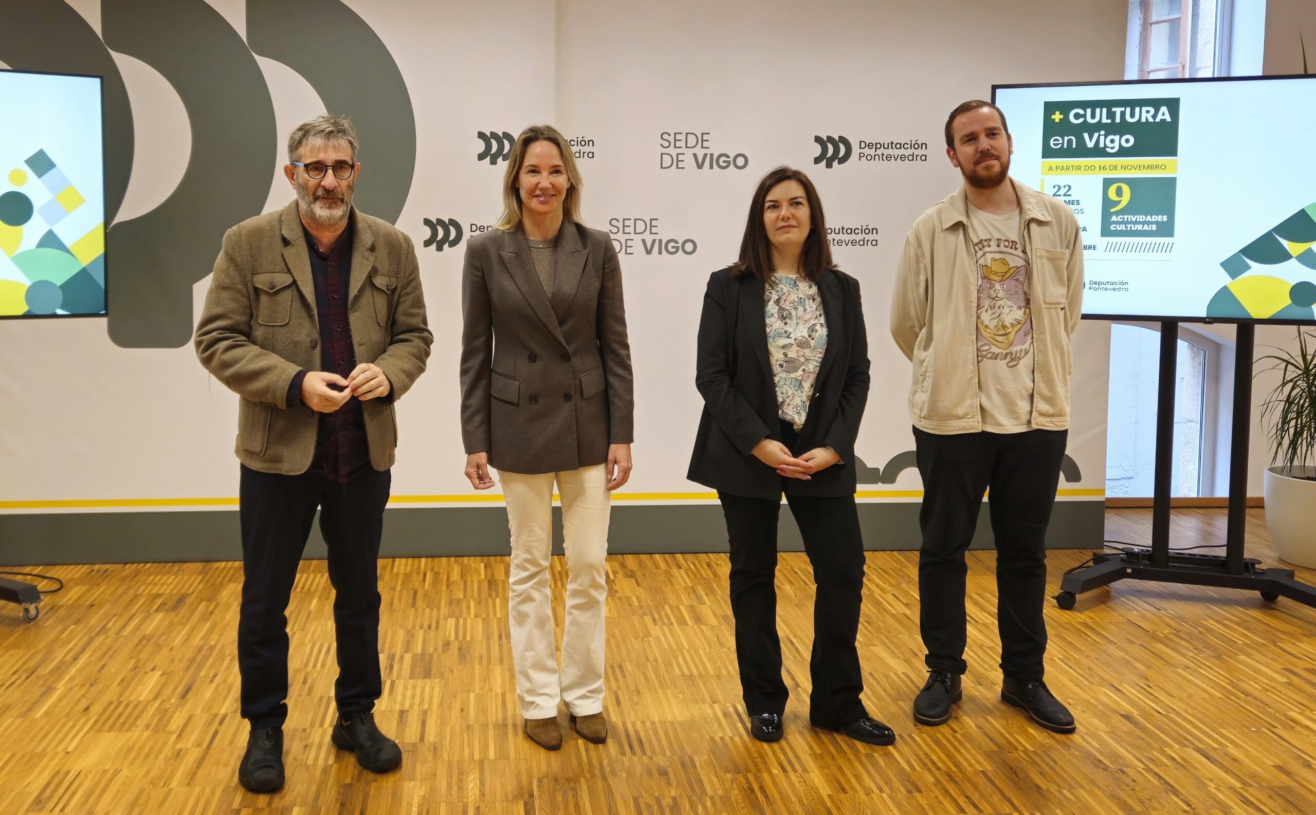 'Ultraluz', 'A Movida Literaria' e 'Culturgal': oferta cultural da Deputación na sede de Vigo