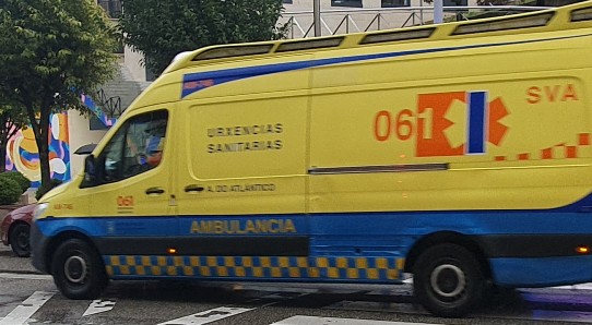 Un niño de corta edad se cae por la ventana, en Vigo