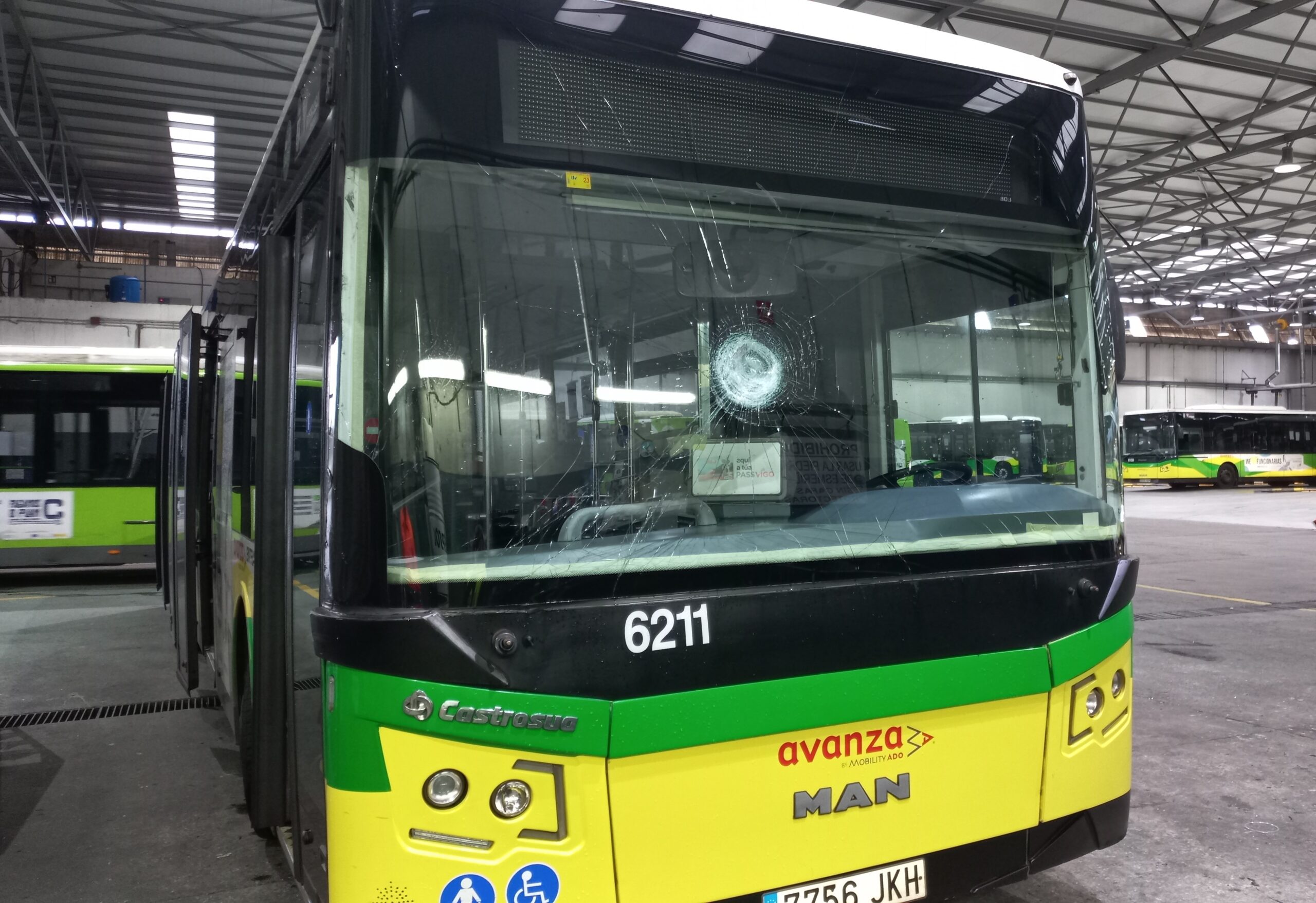 Vitrasa denuncia dos 'ataques' a autobuses