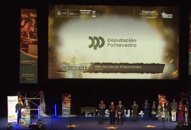 A Deputación de Pontevedra ve recoñecida a calidade do proxecto 'Erasmus+ 2023'
