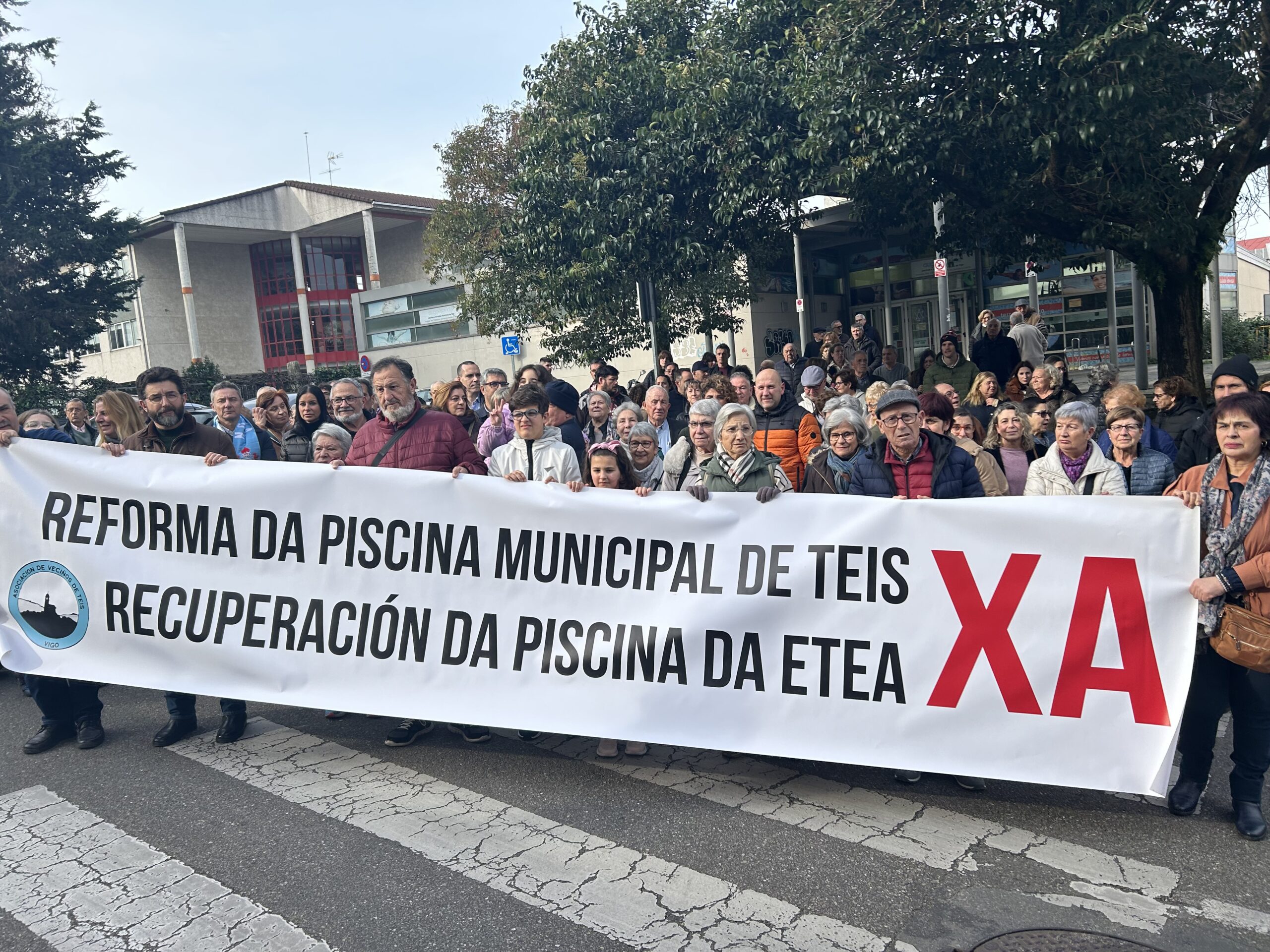 Manifestación este venres para denunciar o "abandono de Teis"