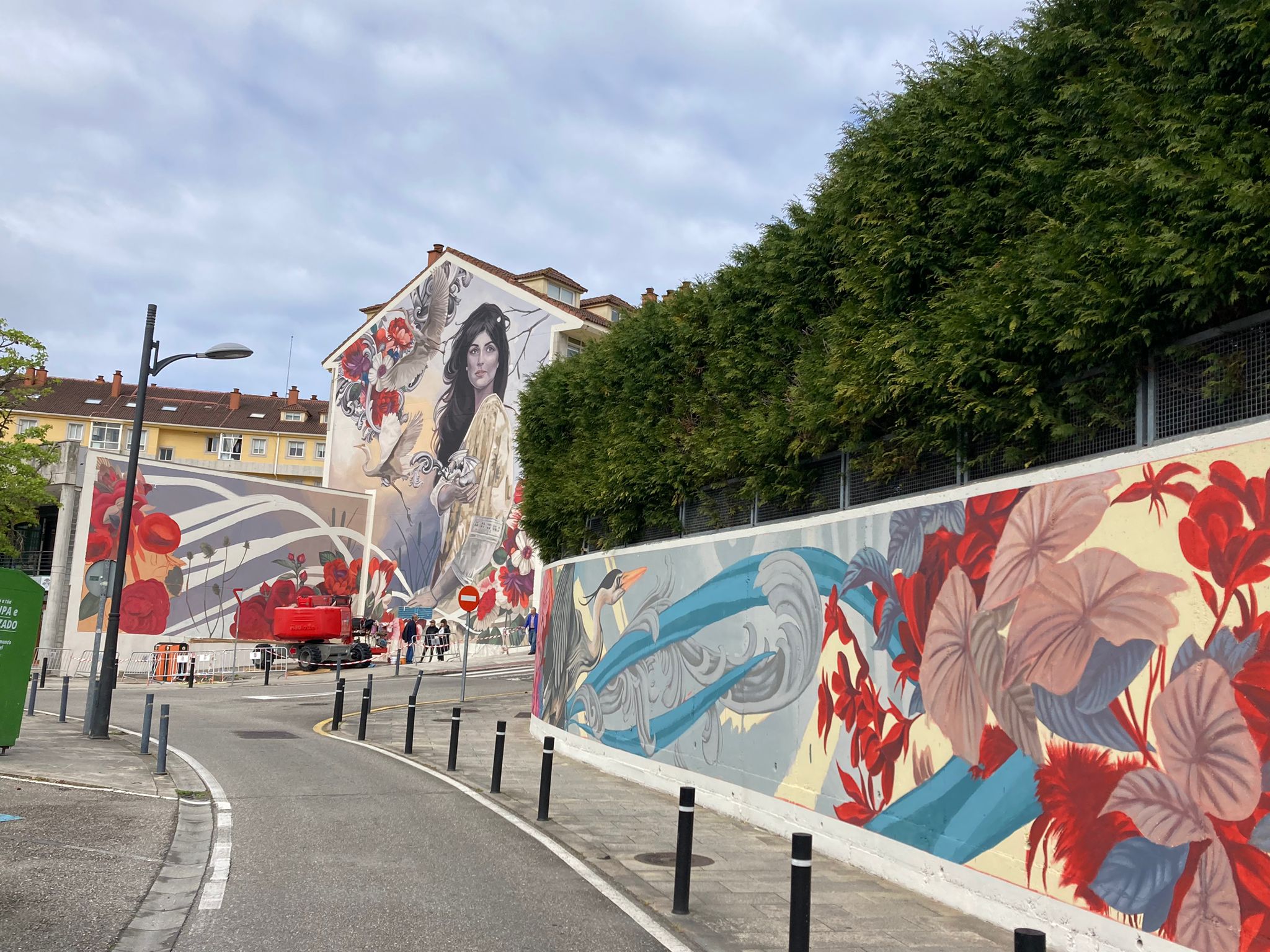 'A Dona de Esteiro', de Lula Goce, candidato ao mellor mural do mundo