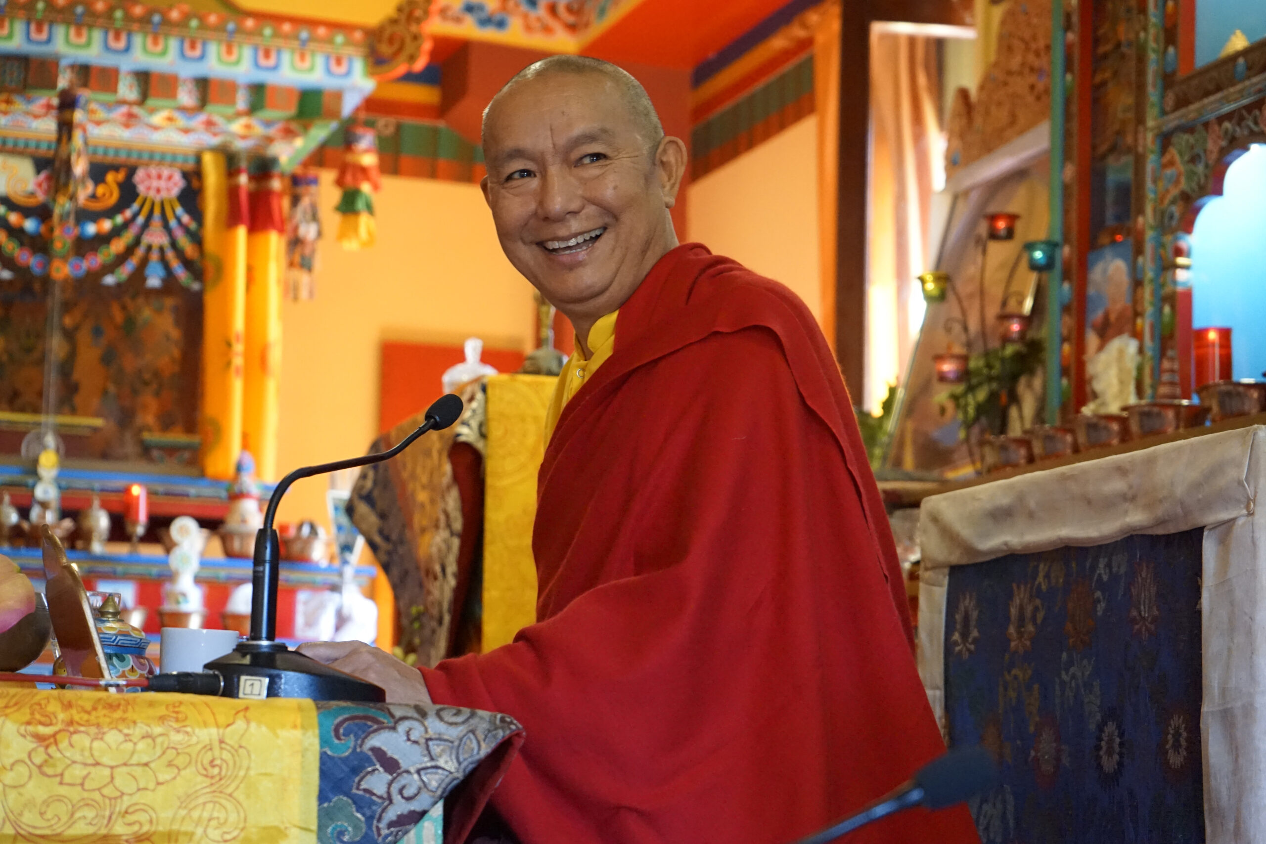El lama Drubgyu Tenpa visita Vigo
