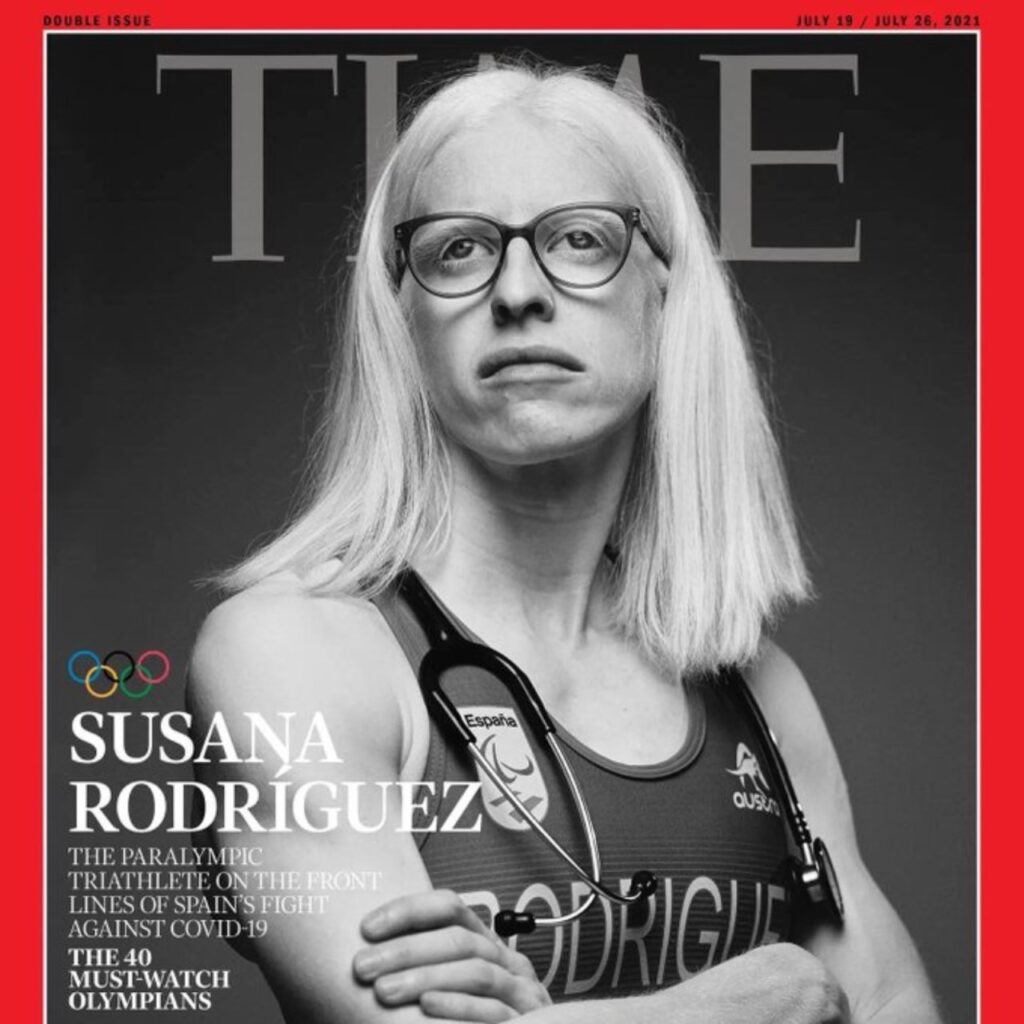 Susana Rodríguez Gacio en la portada de 'Time'