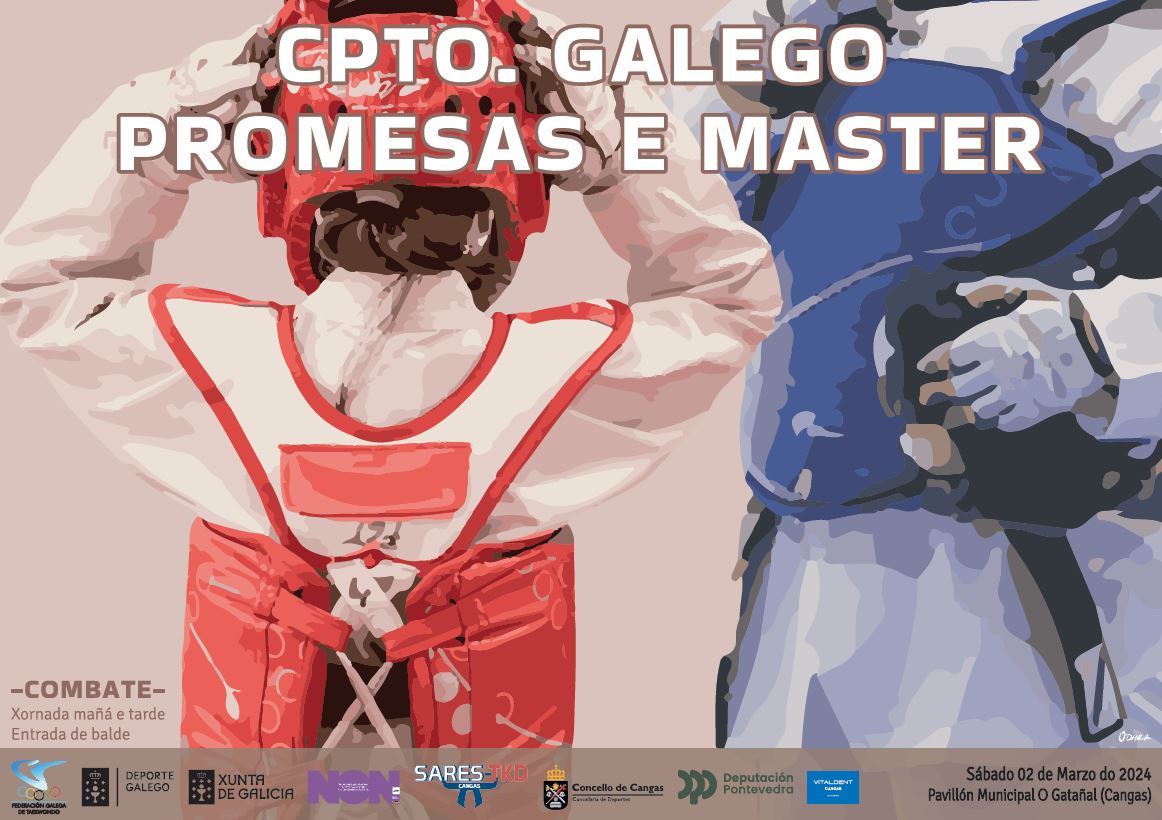 Cangas acolle o Campionato Galego de promesas de taekwondo, con máis de 700 deportistas