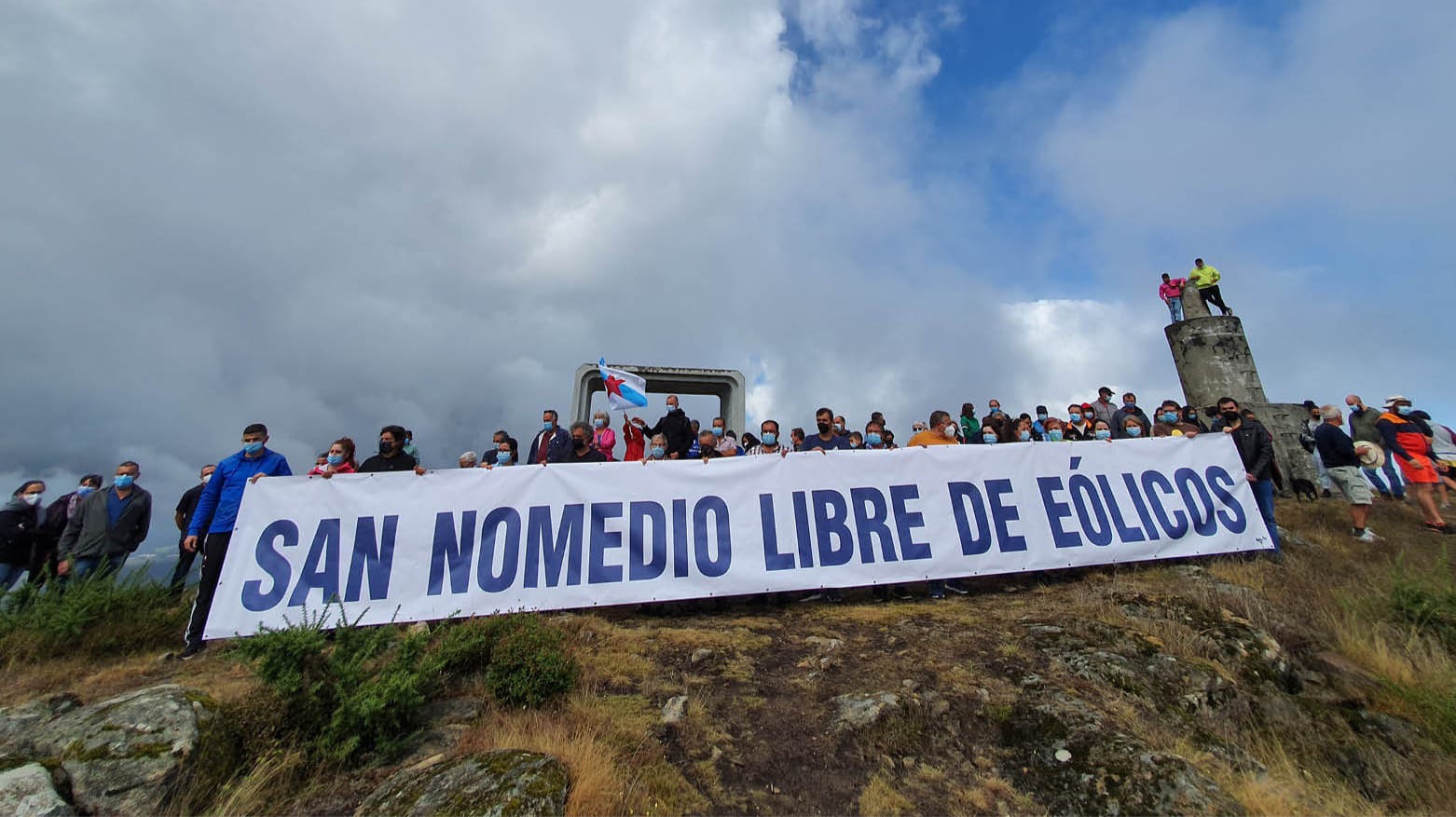 San Nomedio quere seguir libre de eólicos