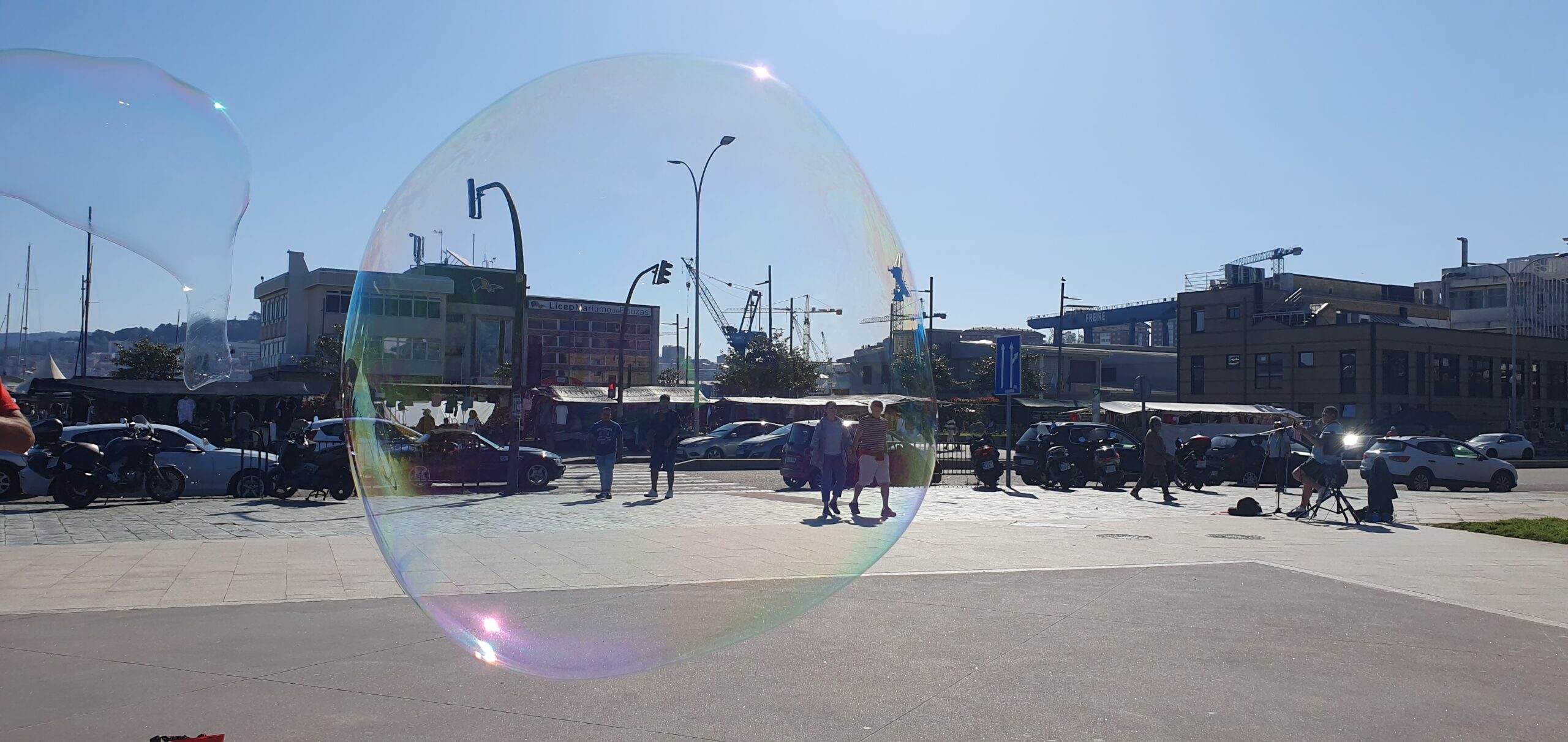 Empiezan las obras de ampliación del aparcamiento de Bouzas