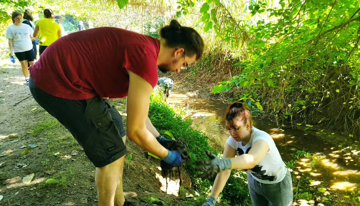 Continúa a 'restauración ambiental' do río Couso