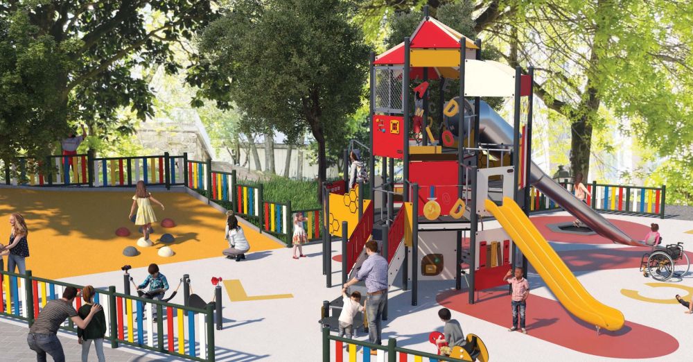 En marcha la remodelación del Parque Camilo José Cela, en Torrecedeira