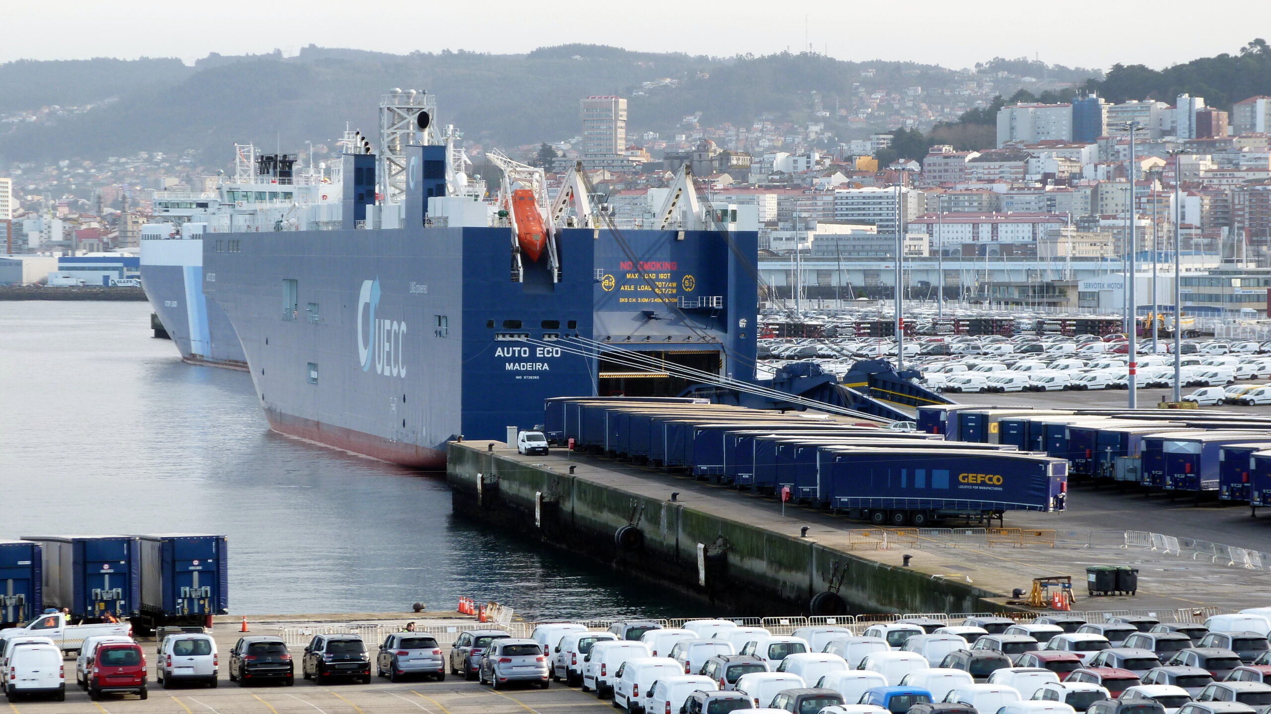 El Puerto de Vigo cierra el mejor trimestre de su historia