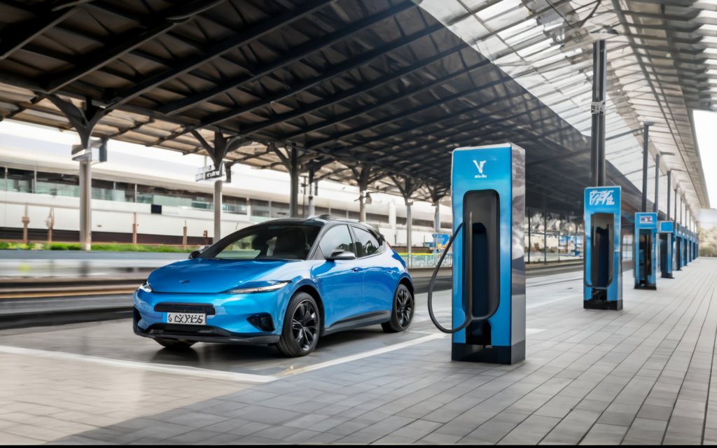 La Estación de tren de Guixar contará con 9 puntos de recarga para coches eléctricos