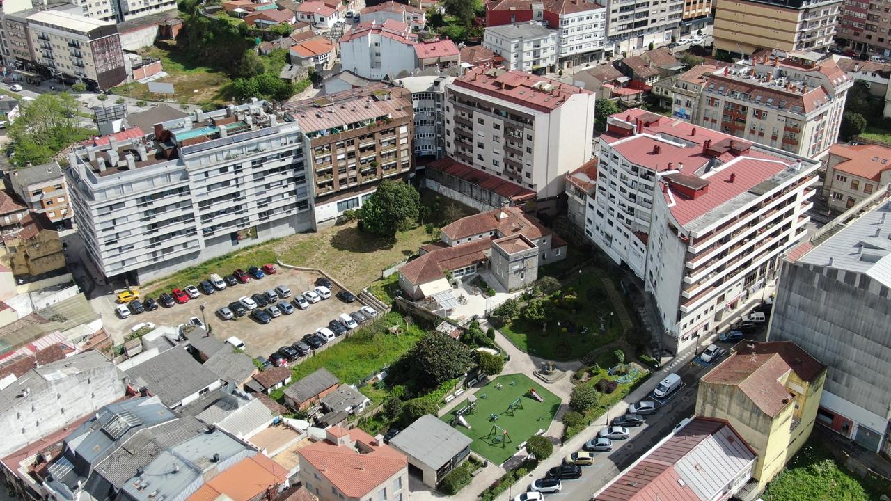 Avanza a creación dunha gran zona verde no centro urbano do Porriño