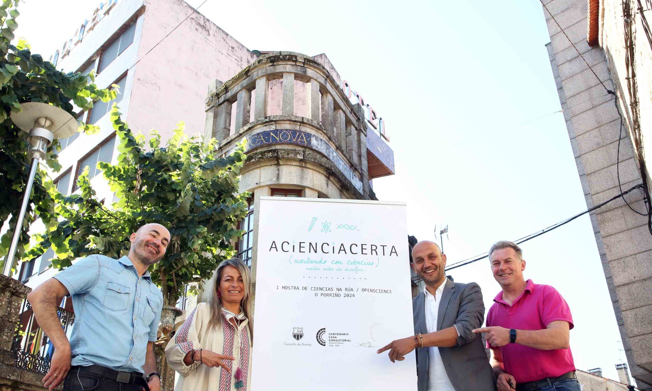 Desde este xoves no Porriño, 'Acienciacerta', a primeira mostra de ciencia na rúa