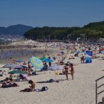 Termómetros a más de 30 grados en Vigo