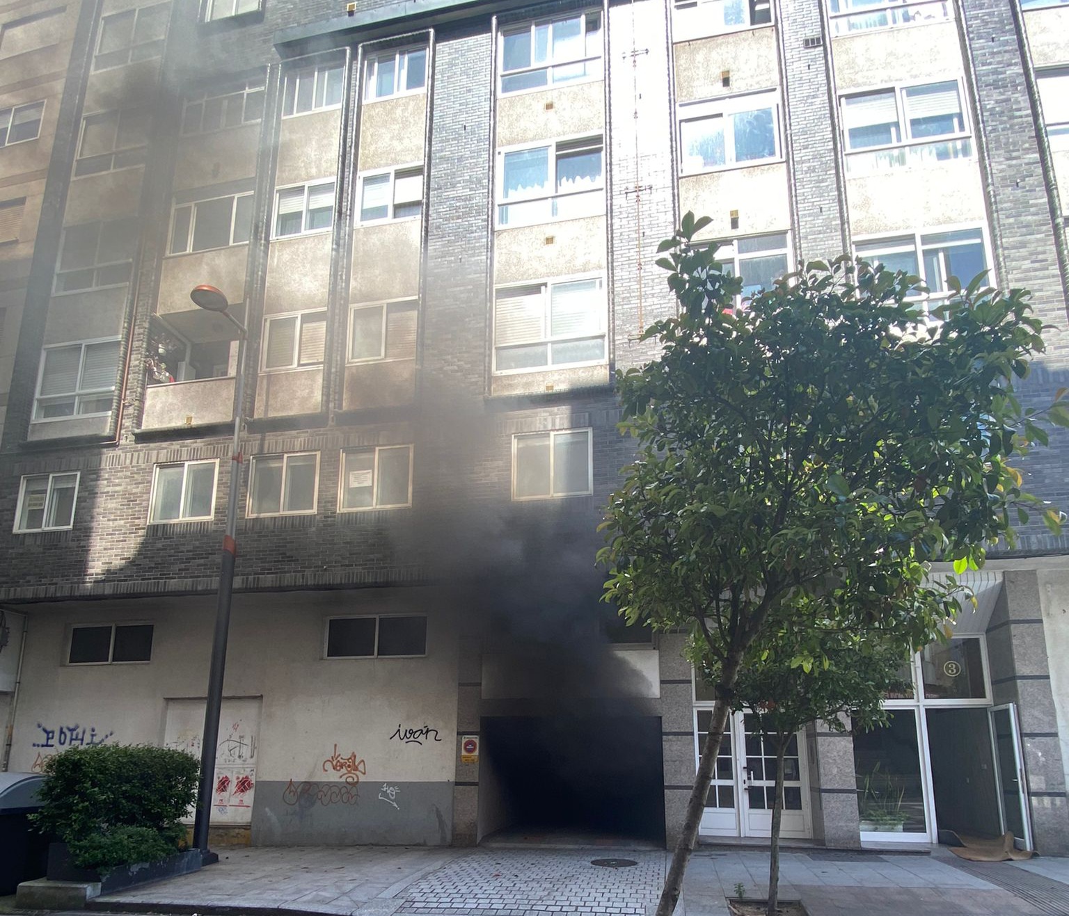 Otro incendio en un garaje de Vigo
