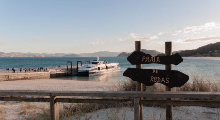 Os turistas estranxeiros son xa case a metade de todos os que visitan as Rías Baixas