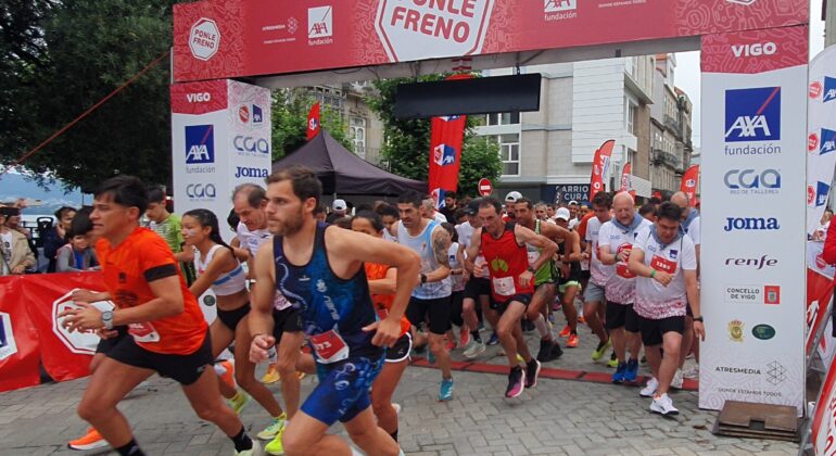 Carrera 'Ponle Freno' en Vigo, mira a ver si te ves