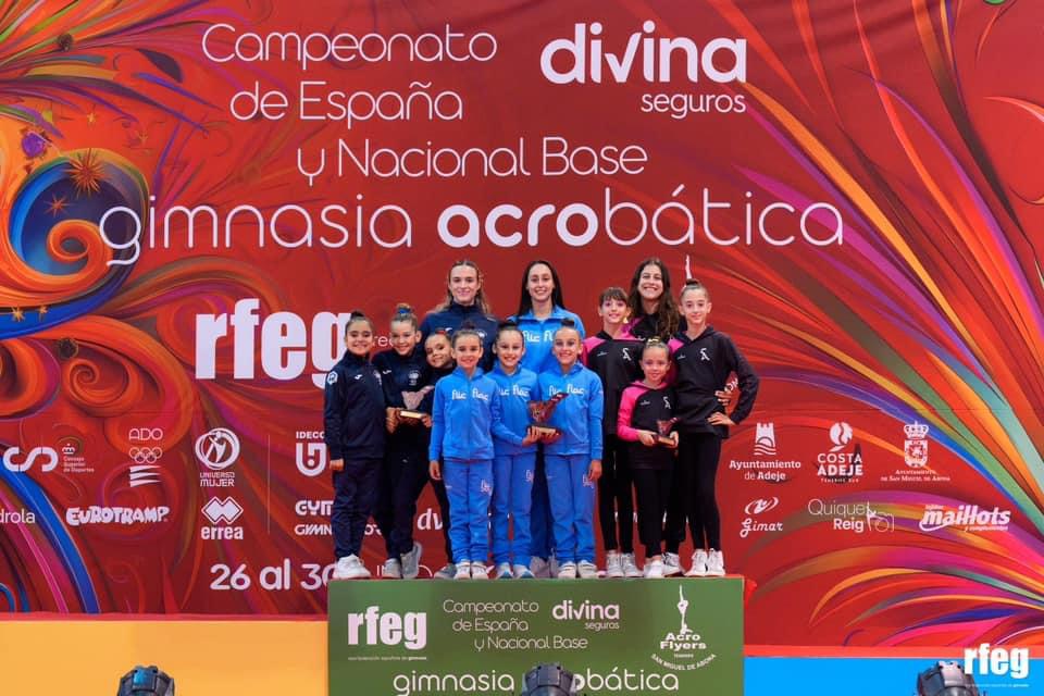 El Flic-Flac de Vigo demuestra su fuerza en el Campeonato Nacional de clubes